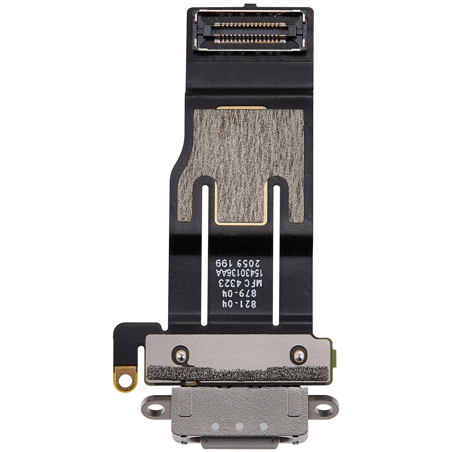 Charging Port Flex Cable For For iPad Pro 13" 7th Gen (2024) (WiFi / Cellular) (Premium) (Silver)
