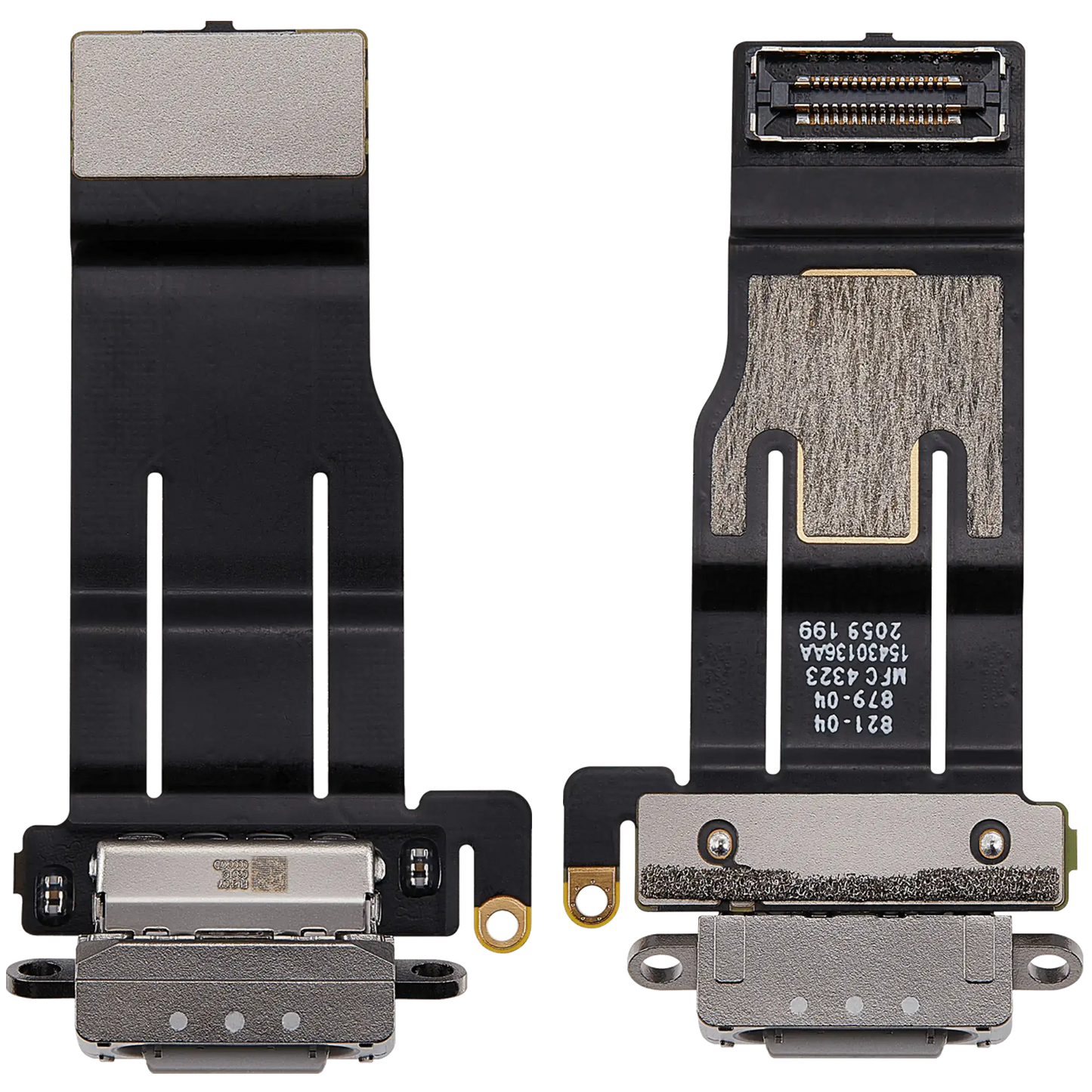 Charging Port Flex Cable For For iPad Pro 13" 7th Gen (2024) (WiFi / Cellular) (Premium) (Silver)