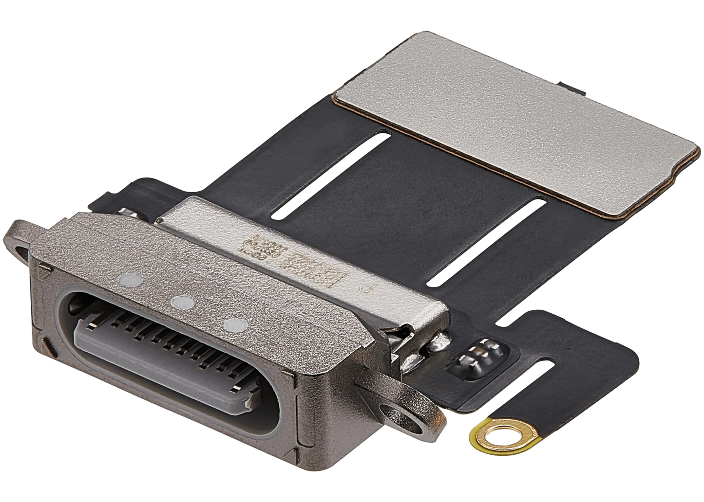 Charging Port Flex Cable For iPad Pro 11" 5th Gen (2024) (Premium) (Silver)