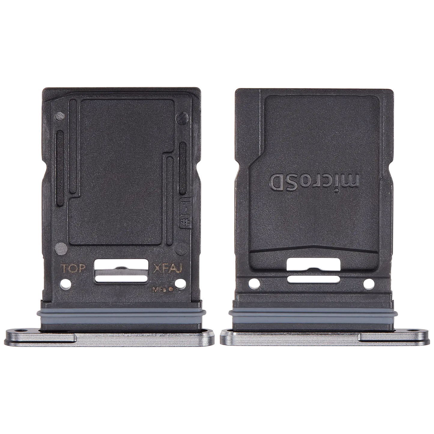 Micro SD Sim Card Tray Compatible For Samsung Galaxy Tab S9 FE Plus (X610 / X616B / 2023) (Gray) - product image 2
