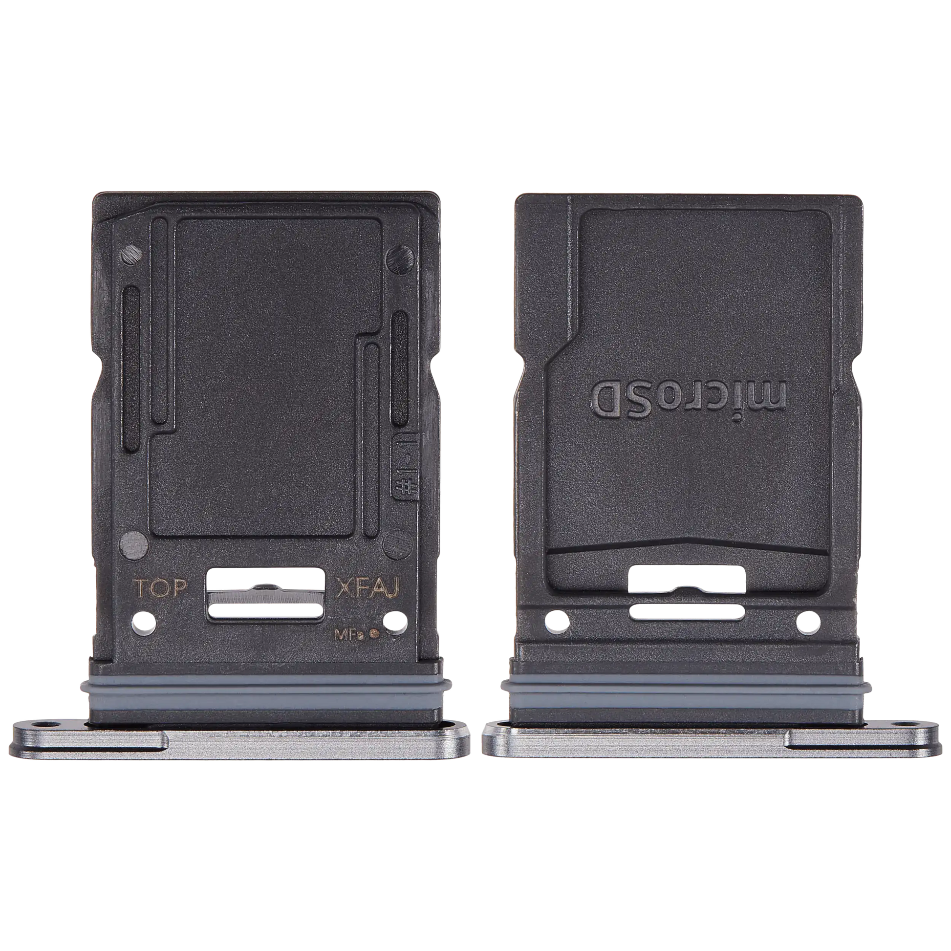 Micro SD Sim Card Tray Compatible For Samsung Galaxy Tab S9 FE Plus (X610 / X616B / 2023) (Gray) - product image 2