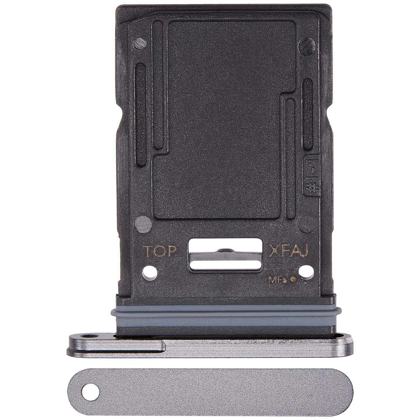 Micro SD Sim Card Tray Compatible For Samsung Galaxy Tab S9 FE Plus (X610 / X616B / 2023) (Gray) - product image 1