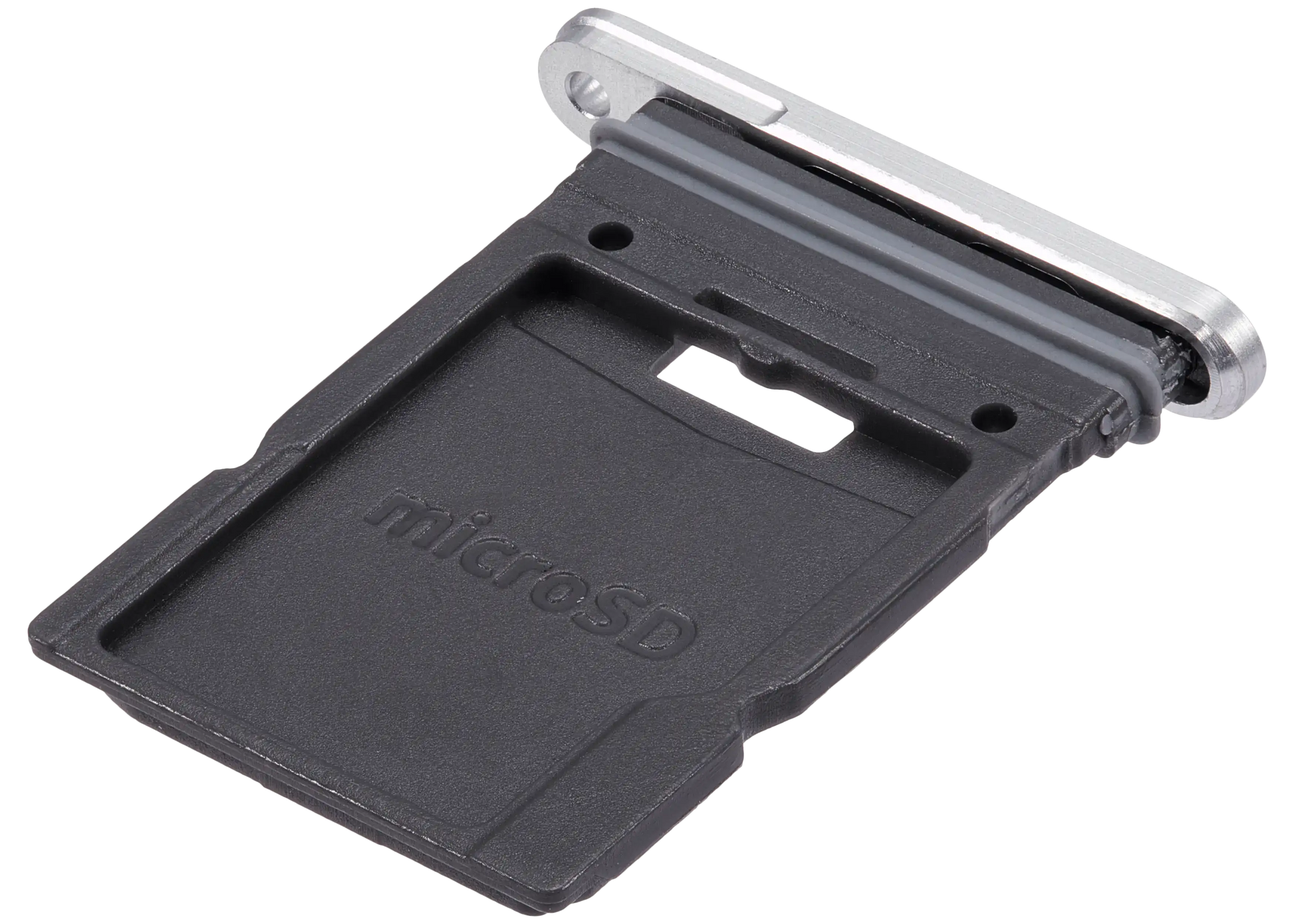 Micro SD Sim Card Tray Compatible For Samsung Galaxy Tab S9 FE Plus (X610 / X616B / 2023) (Silver) - product image 5