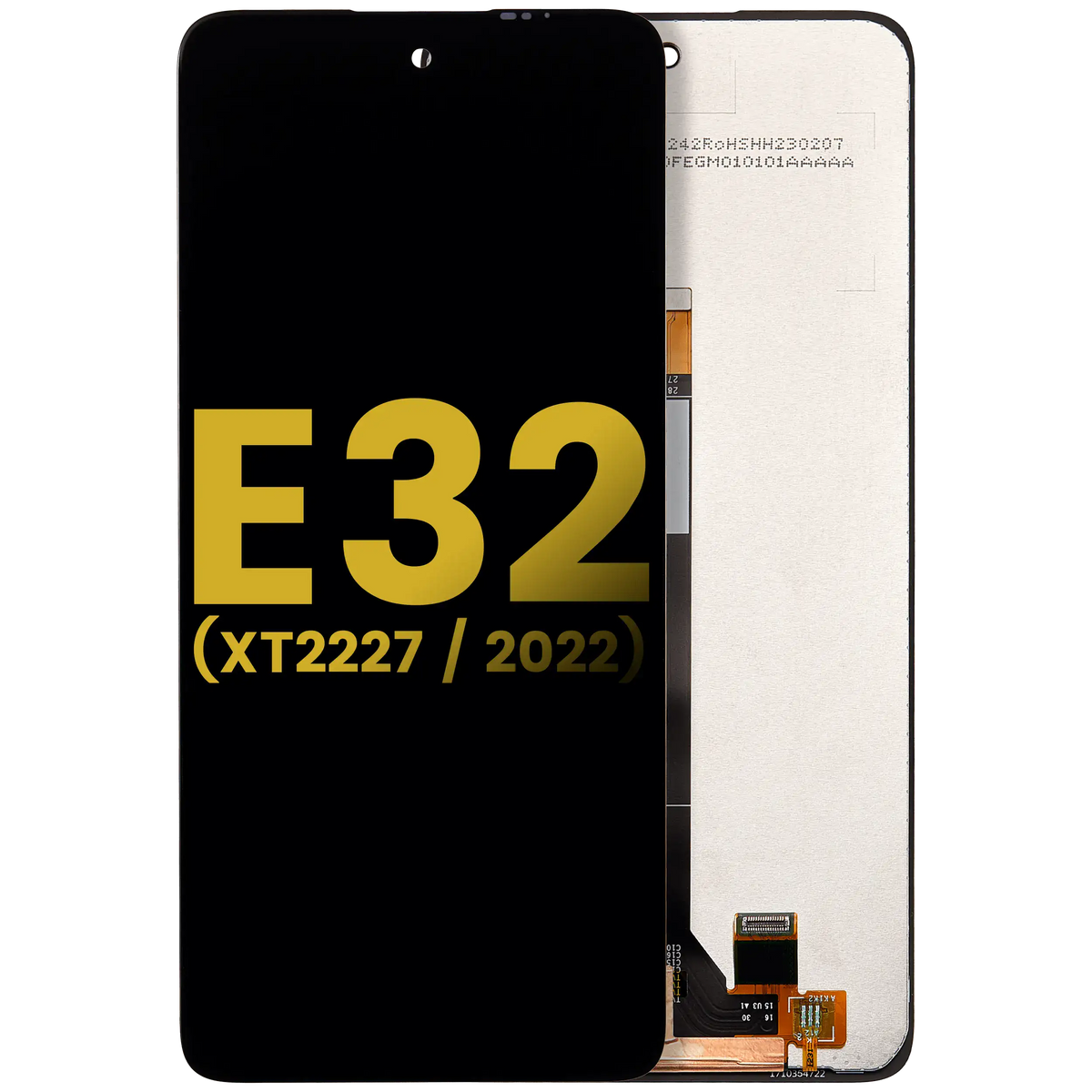 LCD Assembly Without Frame for Moto E32 (XT2227 / 2022) - Motorola screen replacement part, SKU 107182137223, product image 1
