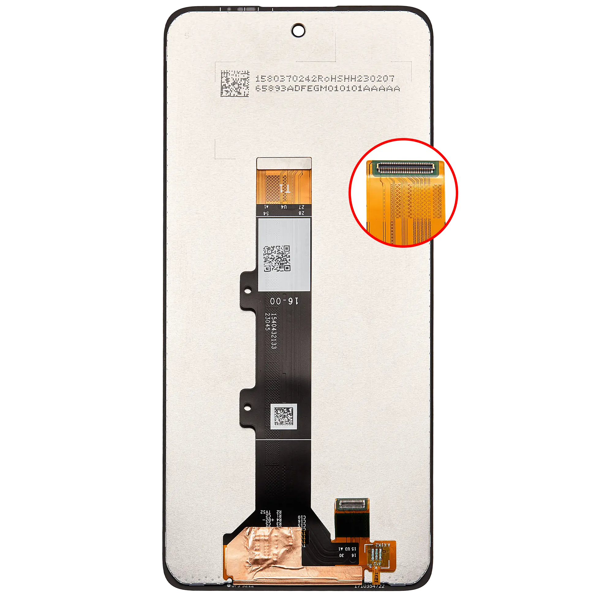 LCD Assembly Without Frame For Motorola Moto E32 (XT2227 / 2022) (Refurbished) (All Colors) - image 3