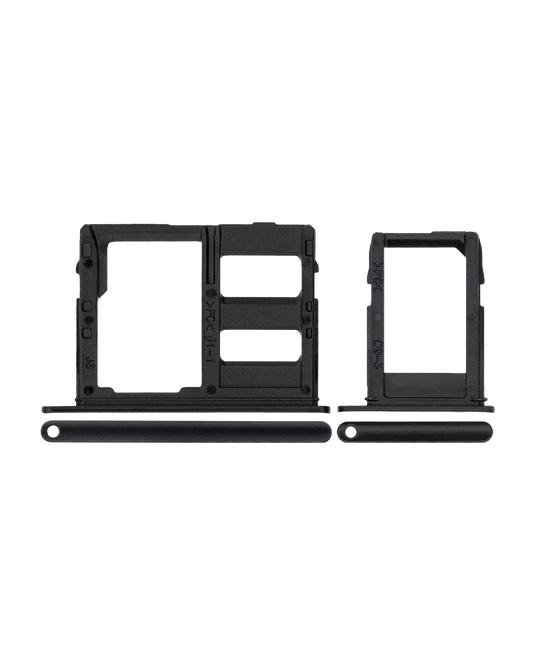 Premium Sim Card Tray For Samsung Galaxy A6 (A600 / 2018) / A6 Plus (A605 / 2018) (Black) - View 1