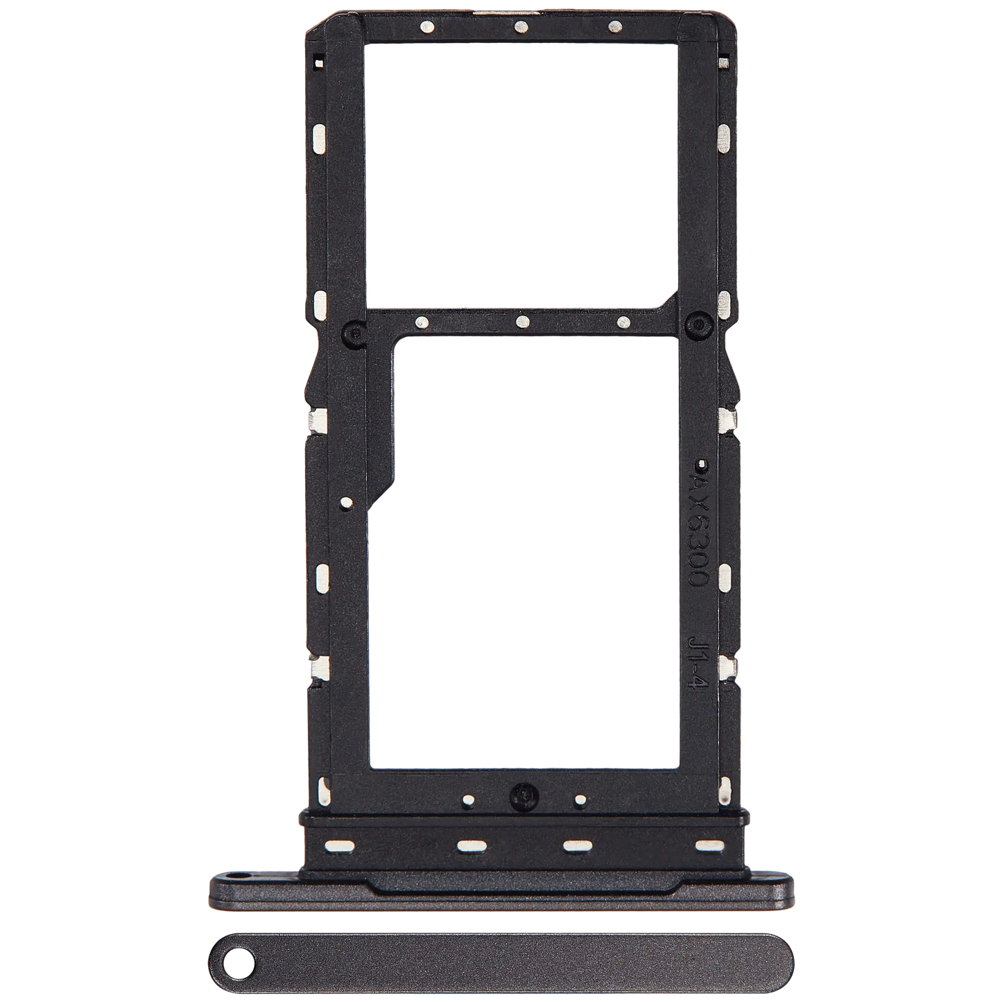 Dual Sim Card Tray For Samsung Galaxy Tab A8 10.5" (X205 / 2021) (Gray) - Samsung Galaxy Tab A8 10.5" (2021) Replacement Parts - SKU 107182136654 - product image 1
