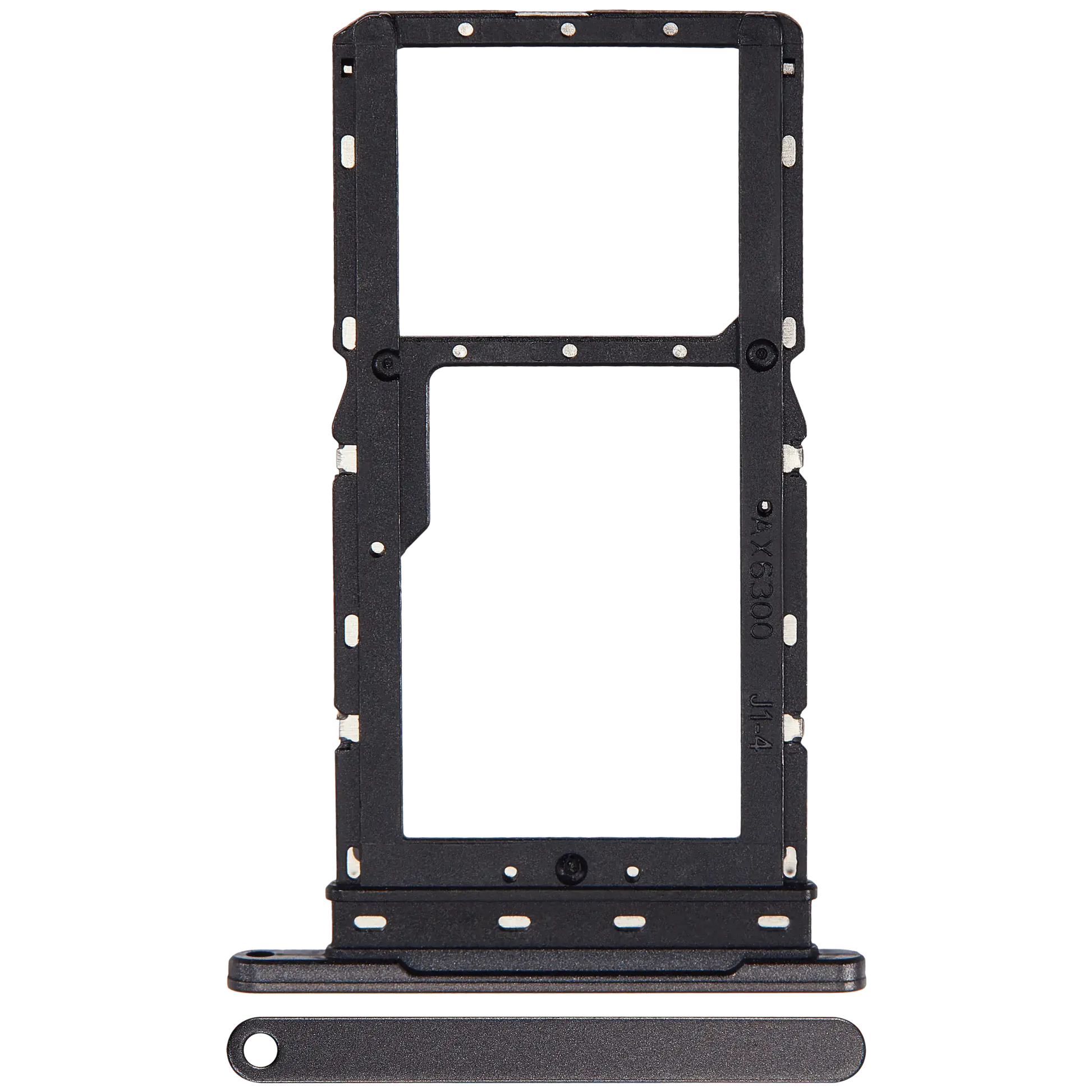 Dual Sim Card Tray For Samsung Galaxy Tab A8 10.5" (X205 / 2021) (Gray) - Samsung Galaxy Tab A8 10.5" (2021) Replacement Parts - SKU 107182136654 - product image 1