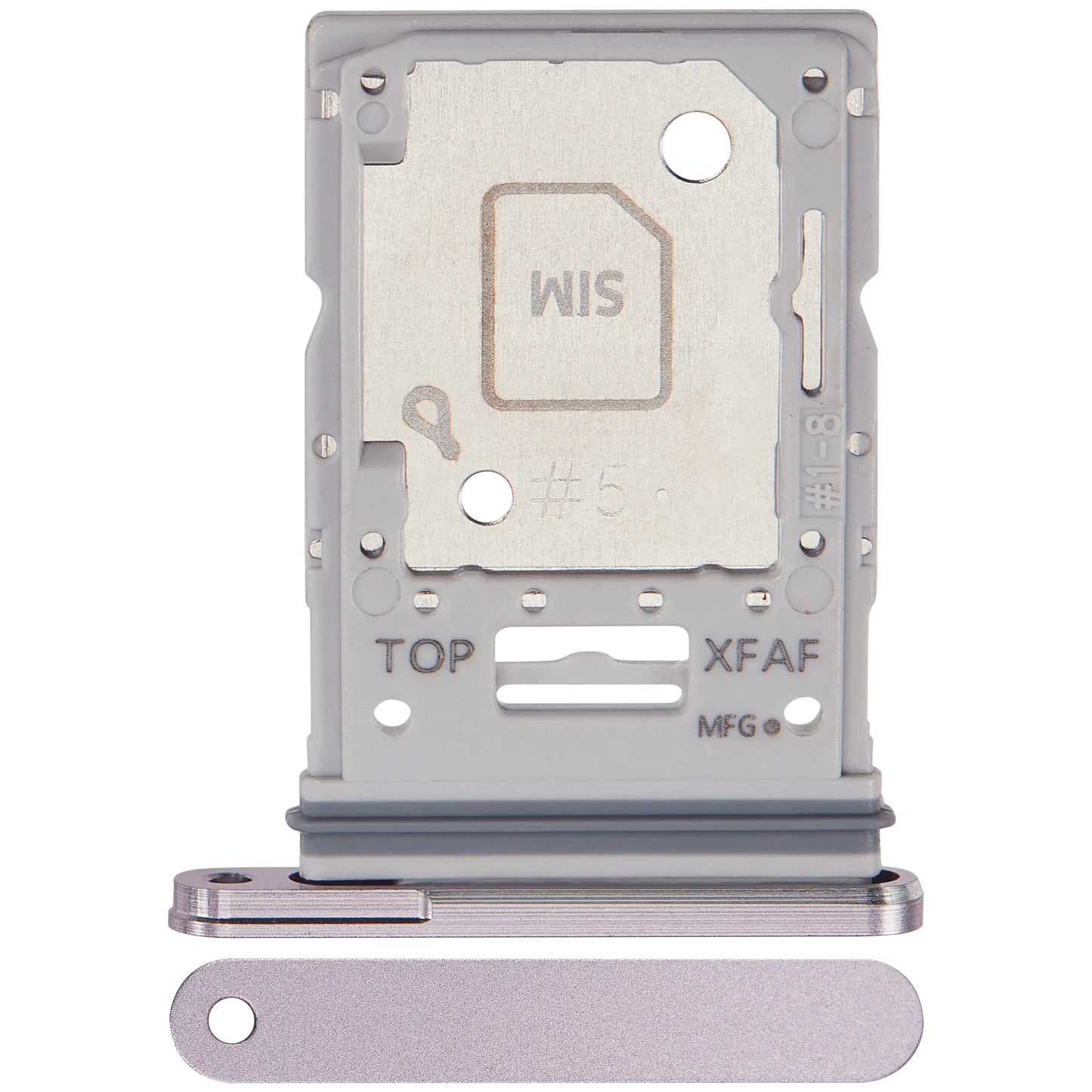 Dual Sim Card Tray Compatible For Samsung Galaxy Tab S9 FE Plus (X616B / 2023) (Lavender) - product image 1