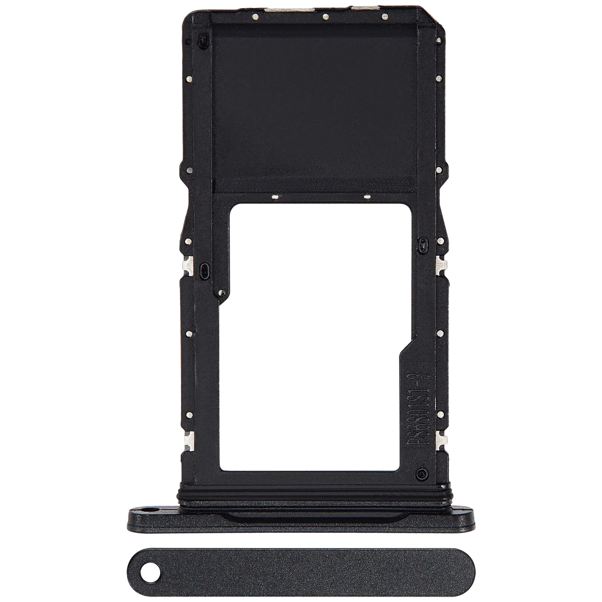 Micro SD Sim Card Tray For Samsung Galaxy Tab A9 Plus (X218 / X215 / 2023) (Graphite) - Samsung Galaxy Tab A9 Plus 11.0" (2023) Replacement Parts - SKU 107182136727 - product image 1