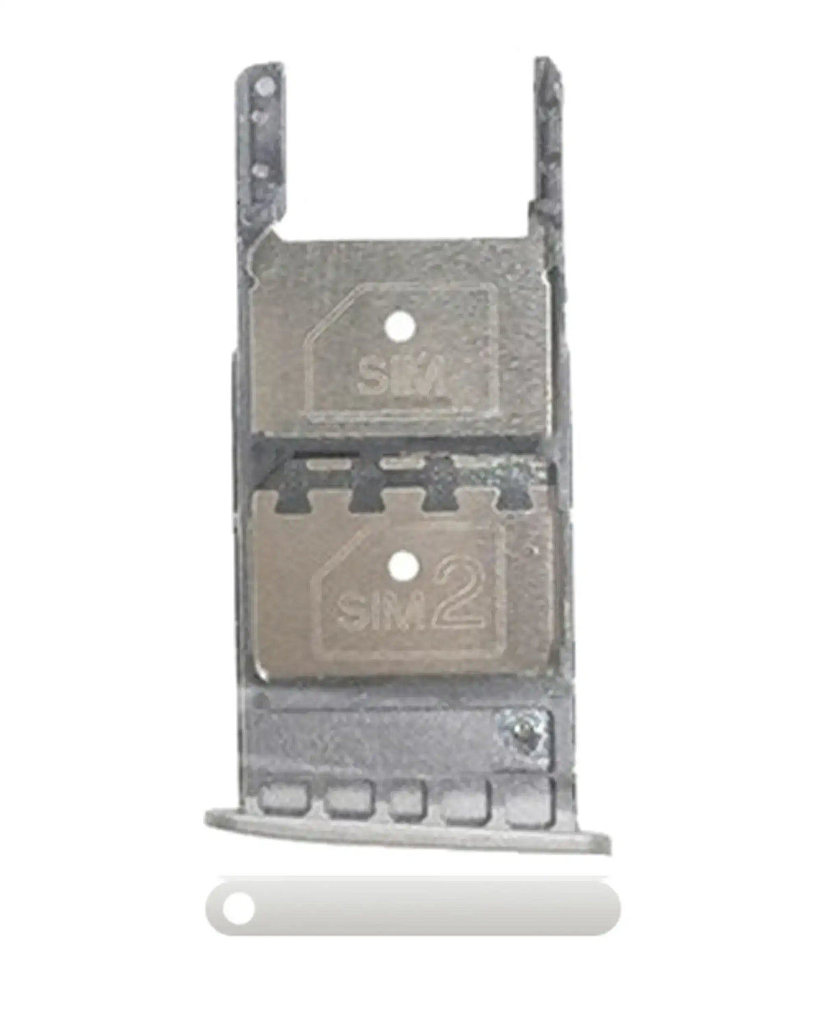 Sim Card Tray For Motorola Moto G5 Plus (XT1687 / 2017) (Silver) | compatible mobile phone replacement part | SKU 107082050541 | product image 1