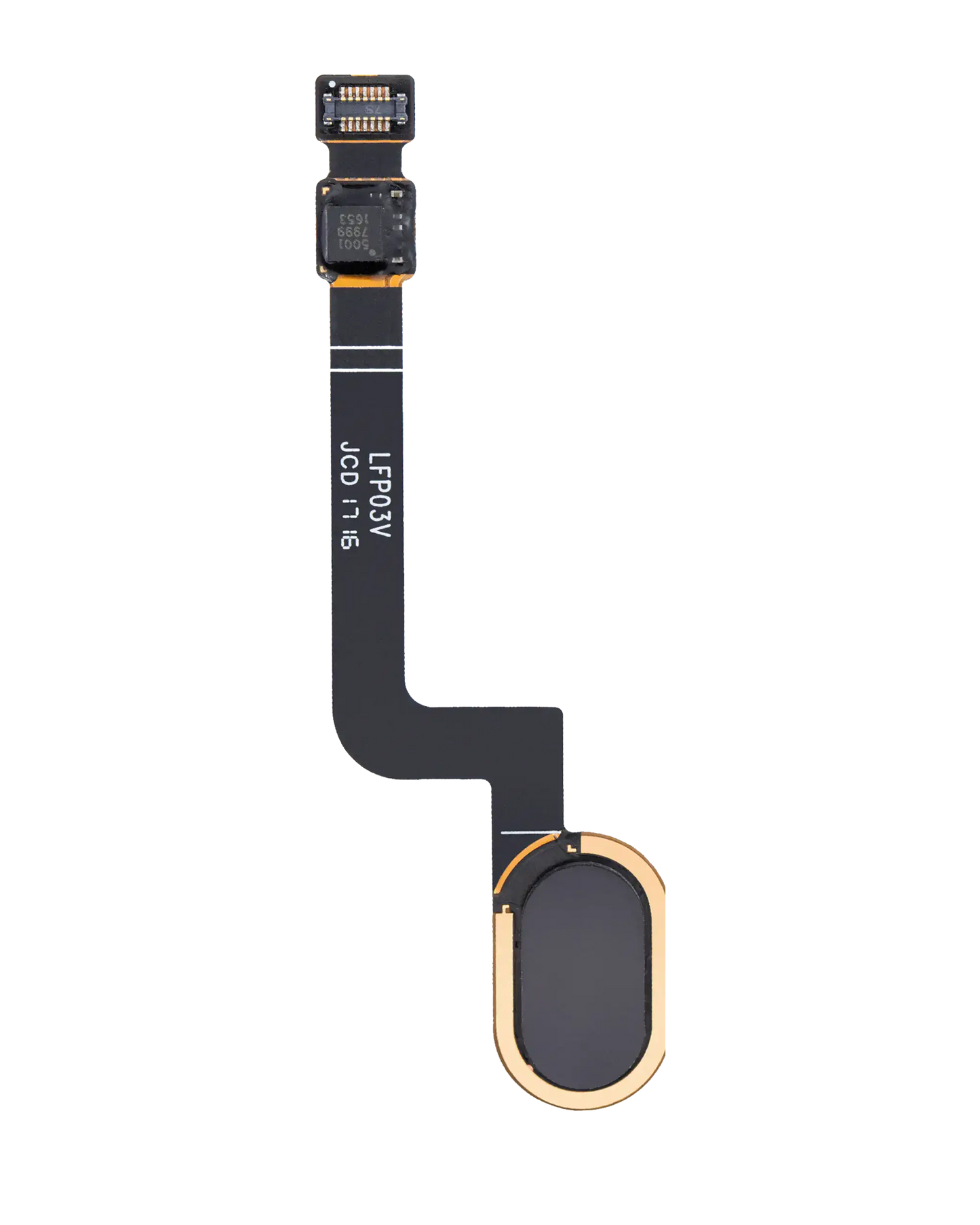 Home Button With Flex Cable For Motorola Moto G5 Plus (XT1687 / 2017) (Black) | compatible mobile phone replacement part | SKU 107082050517 | product image 1