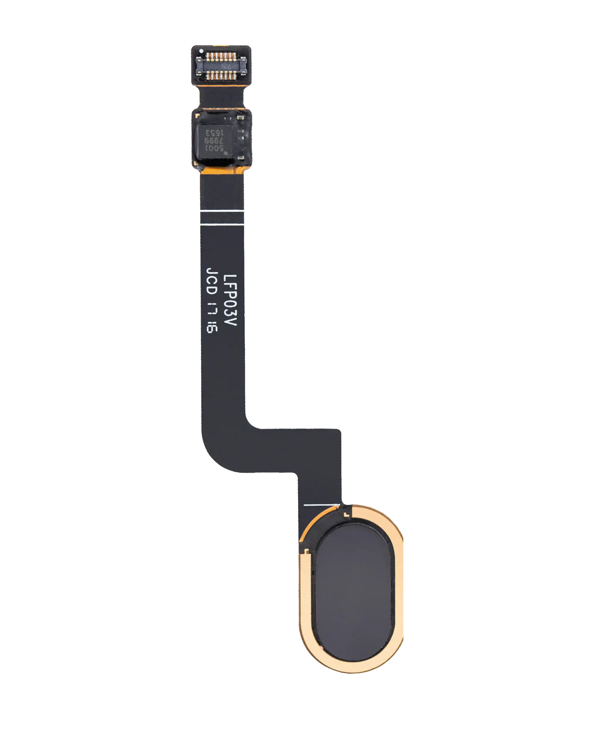 Home Button With Flex Cable For Motorola Moto G5 Plus (XT1687 / 2017) (Black) | compatible mobile phone replacement part | SKU 107082050517 | product image 1