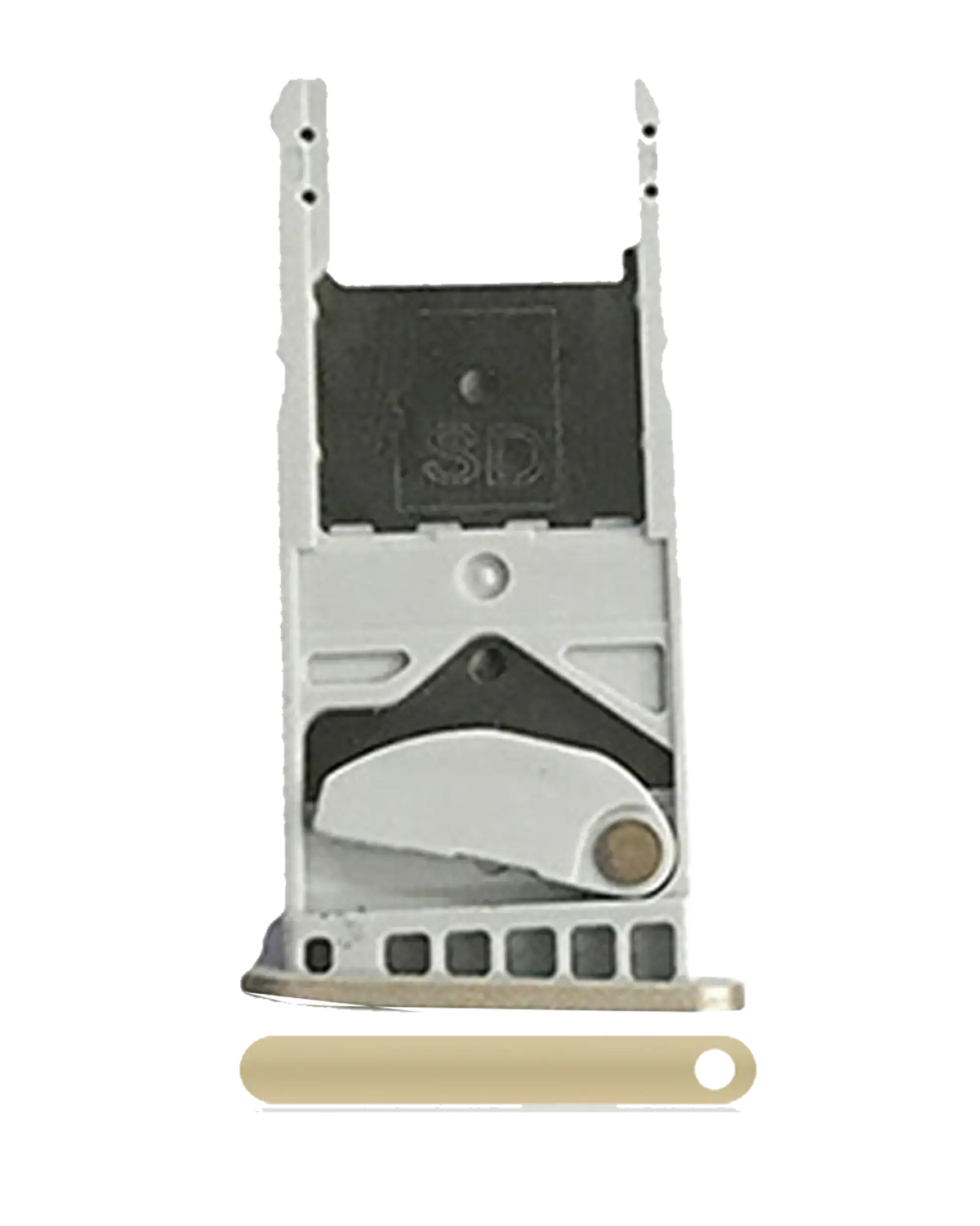Sim Card Tray For Motorola Moto G5 (XT1670 / 2017) (Gold) | compatible mobile phone replacement part | SKU 107082049428 | product image 1