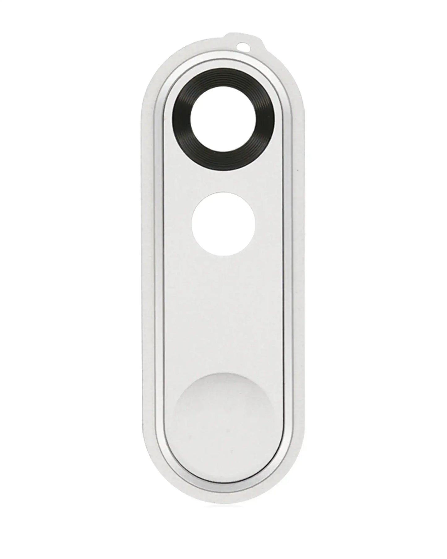 Back Camera Lens Cover for Motorola Droid Turbo 2 (XT1585 / 2015) White - replacement component front view, SKU 107082030541, image 1