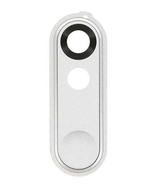 Back Camera Lens Cover for Motorola Droid Turbo 2 (XT1585 / 2015) White - replacement component front view, SKU 107082030541, image 1