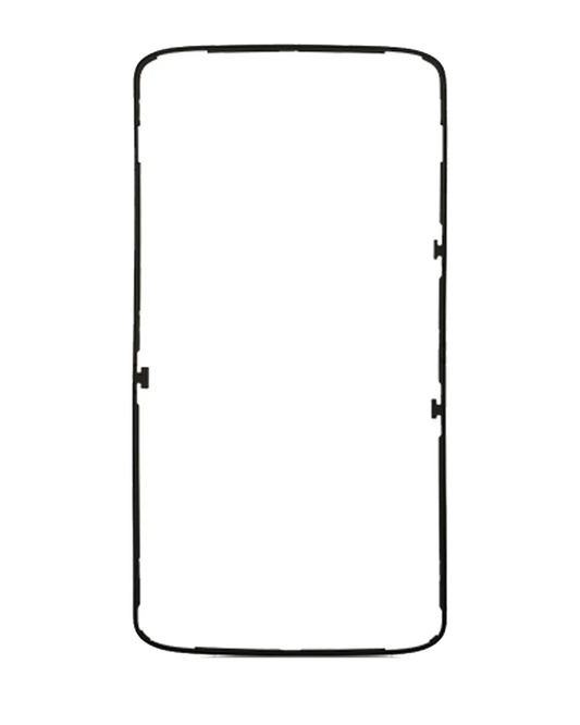 Front Frame Bezel for Motorola Droid Turbo 2 (XT1585 / 2015) Black - replacement component front view, SKU 107082030532, image 1