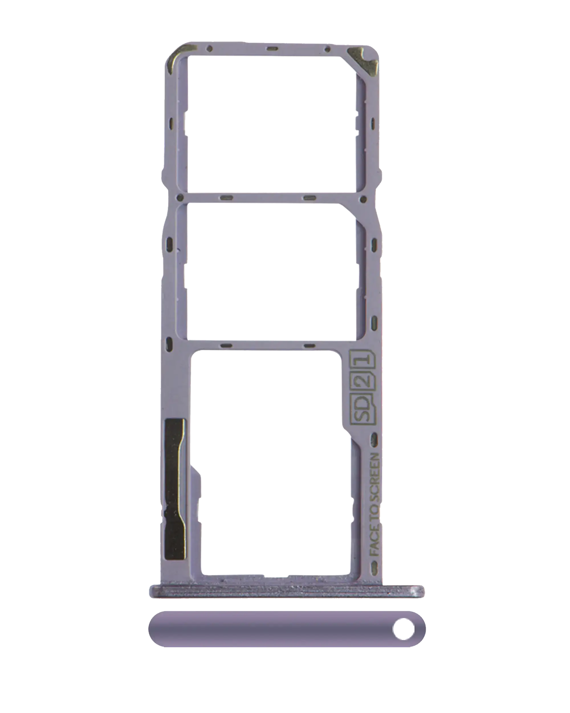 Dual Sim Card Tray For Motorola Moto G7 Power (XT1955 / 2019) (International Version) (Iced Violet) | compatible mobile phone replacement part | SKU 107082064538 | product image 1