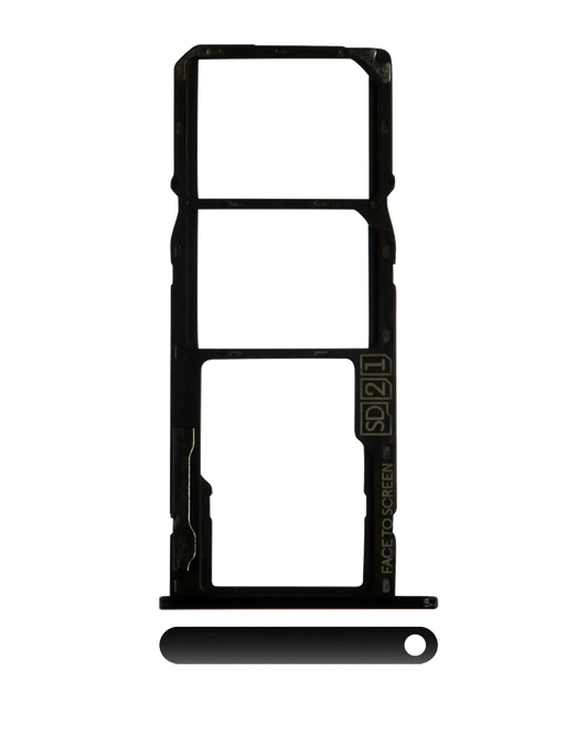 Dual Sim Card Tray For Motorola Moto G7 Power (XT1955 / 2019) (International Version) (Ceramic Black) | compatible mobile phone replacement part | SKU 107082064537 | product image 1