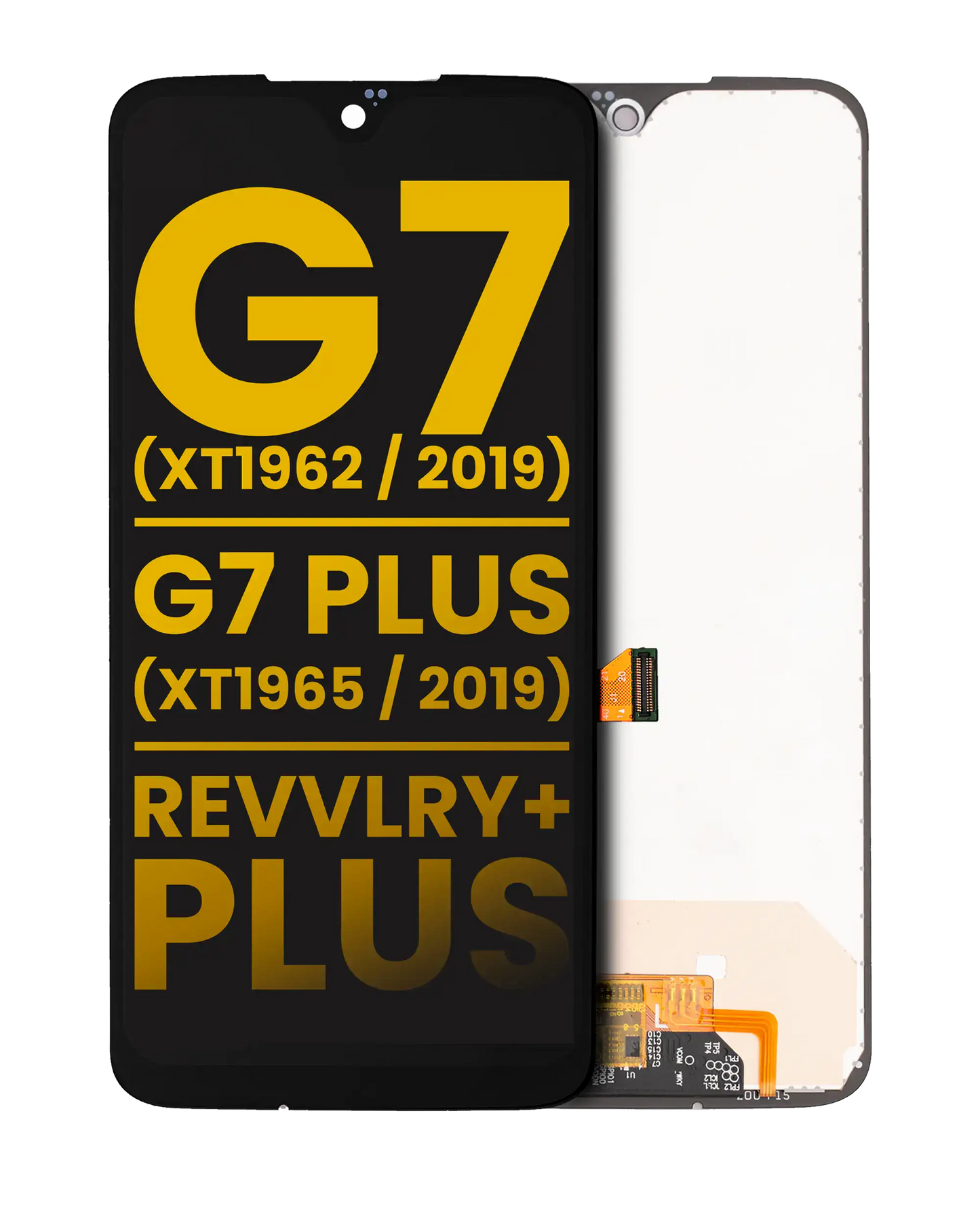 LCD Assembly Without Frame For Motorola Moto G7 (XT1962 / 2019) / G7 Plus (XT1965 / 2019) / T-Mobile Revvlry Plus (Refurbished) (All Colors) | compatible mobile phone replacement part | SKU 107082061802 | product image 1