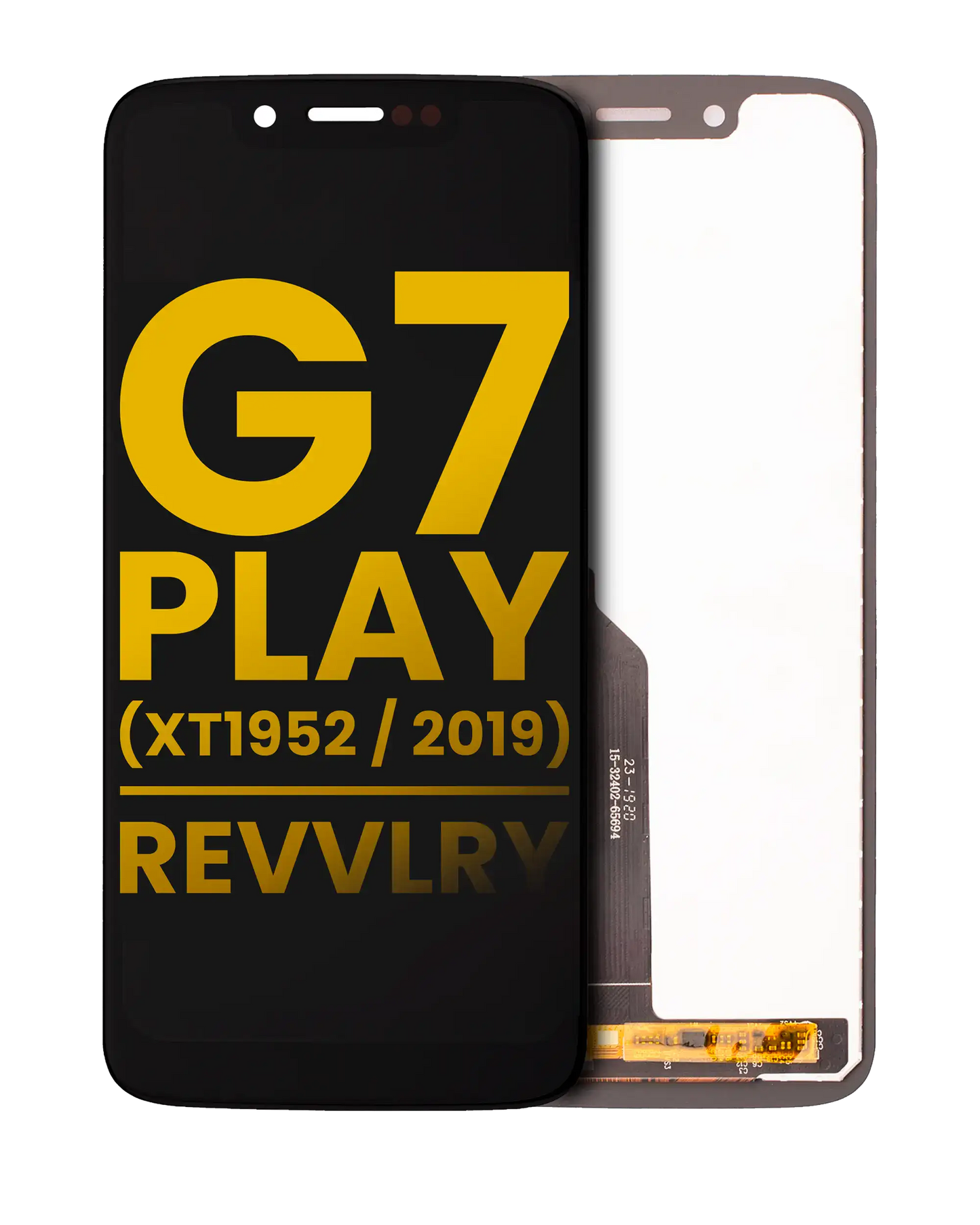 LCD Assembly Without Frame For Motorola Moto G7 Play (XT1952 / 2019) / T-Mobile Revvlry (Refurbished) (All Colors) | compatible mobile phone replacement part | SKU 107082064601 | product image 1