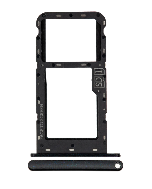 Single Sim Card Tray For Motorola Moto G7 Play (XT1952 / 2019) (Black) (US Version) | compatible mobile phone replacement part | SKU 107082064633 | product image 1