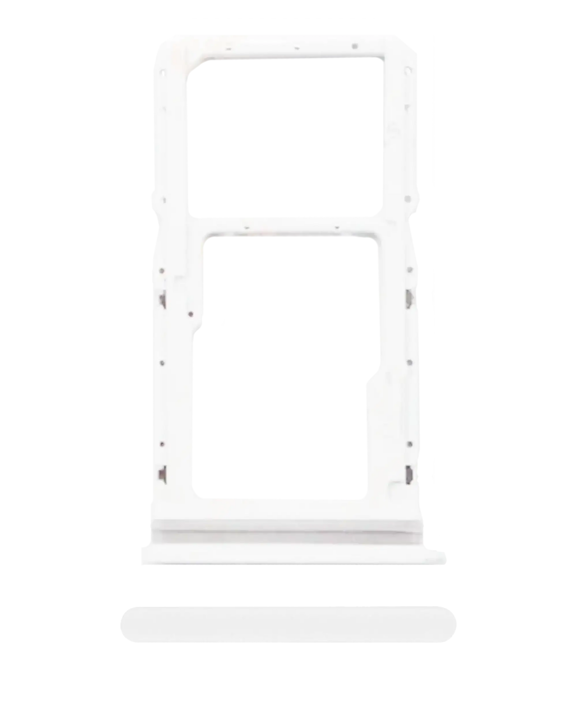 Sim Card Tray for Motorola Moto G Power 5G (XT2311 / 2023) (Genuine OEM) (Bright White) replacement part SKU 107086969692 image 1