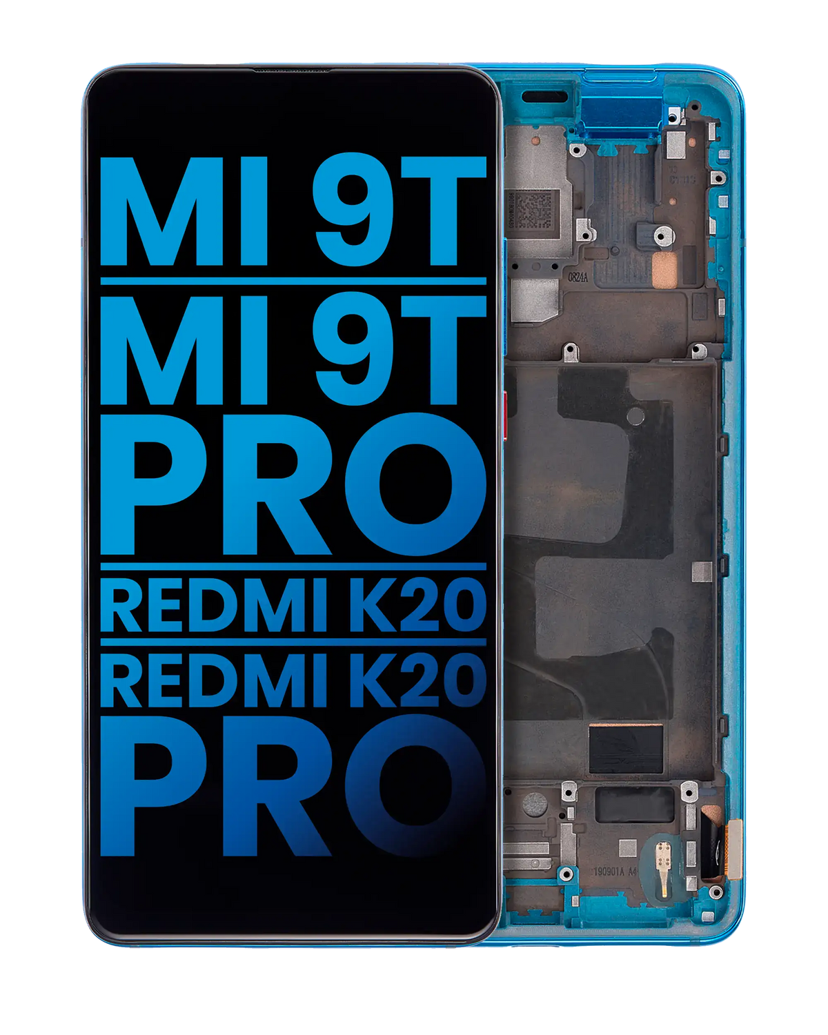 LCD Assembly With Frame For Xiaomi Mi 9T / 9T Pro / K20 / K20 Pro (Aftermarket: Incell) (Glacier Blue) - replacement part product image SKU 107082114502 - image 1