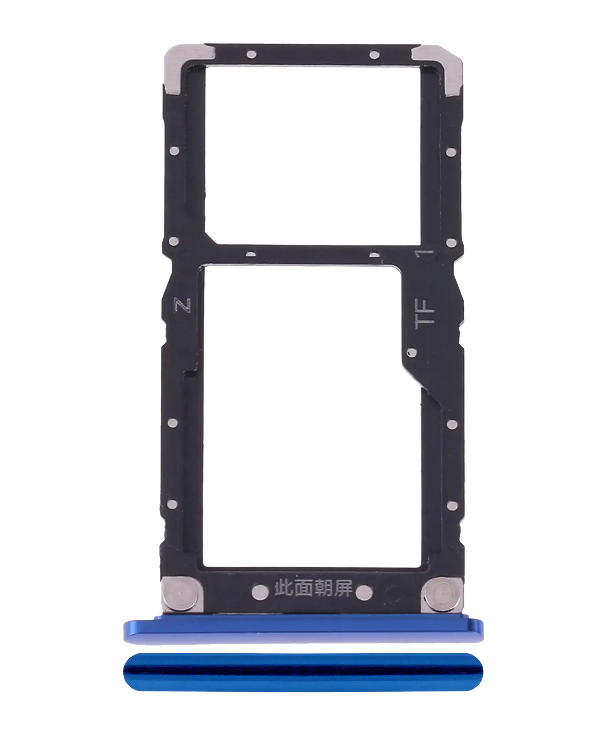 Dual Sim Card Tray For Xiaomi Mi 8 Lite (Aurora Blue) - replacement part product image SKU 107082121120 - image 1