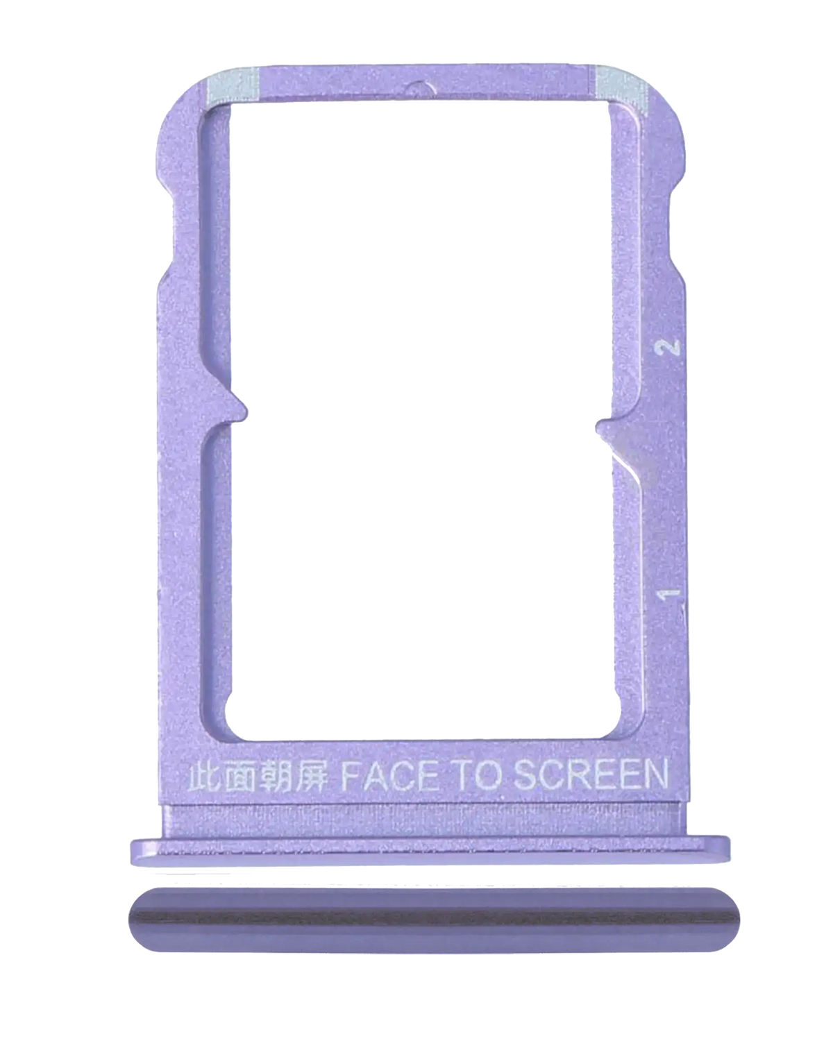 Dual Sim Card Tray For Xiaomi Mi 9 SE (Violet) - replacement part product image SKU 107082119121 - image 1