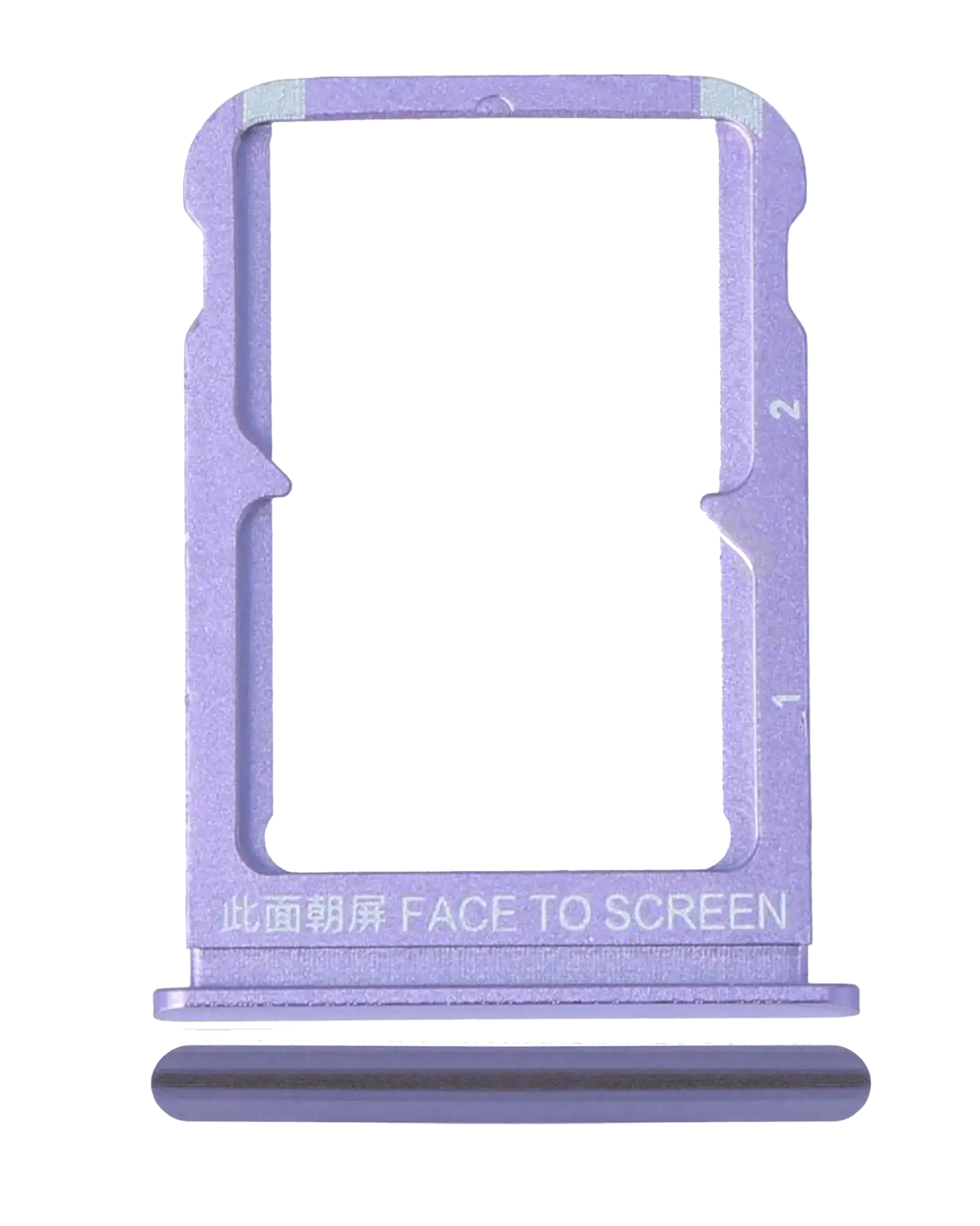 Dual Sim Card Tray For Xiaomi Mi 9 SE (Violet) - replacement part product image SKU 107082119121 - image 1