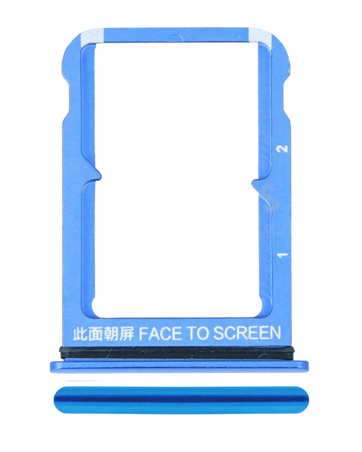 Dual Sim Card Tray For Xiaomi Mi 9 SE (Blue) - replacement part product image SKU 107082119120 - image 1