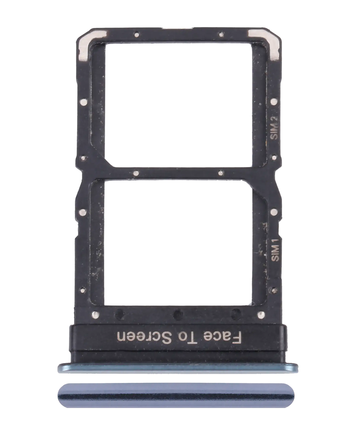 Dual Sim Card Tray For Xiaomi Mi 10 5G / Mi 10 Pro (Twilight Gray) - replacement part product image SKU 107082114721 - image 1