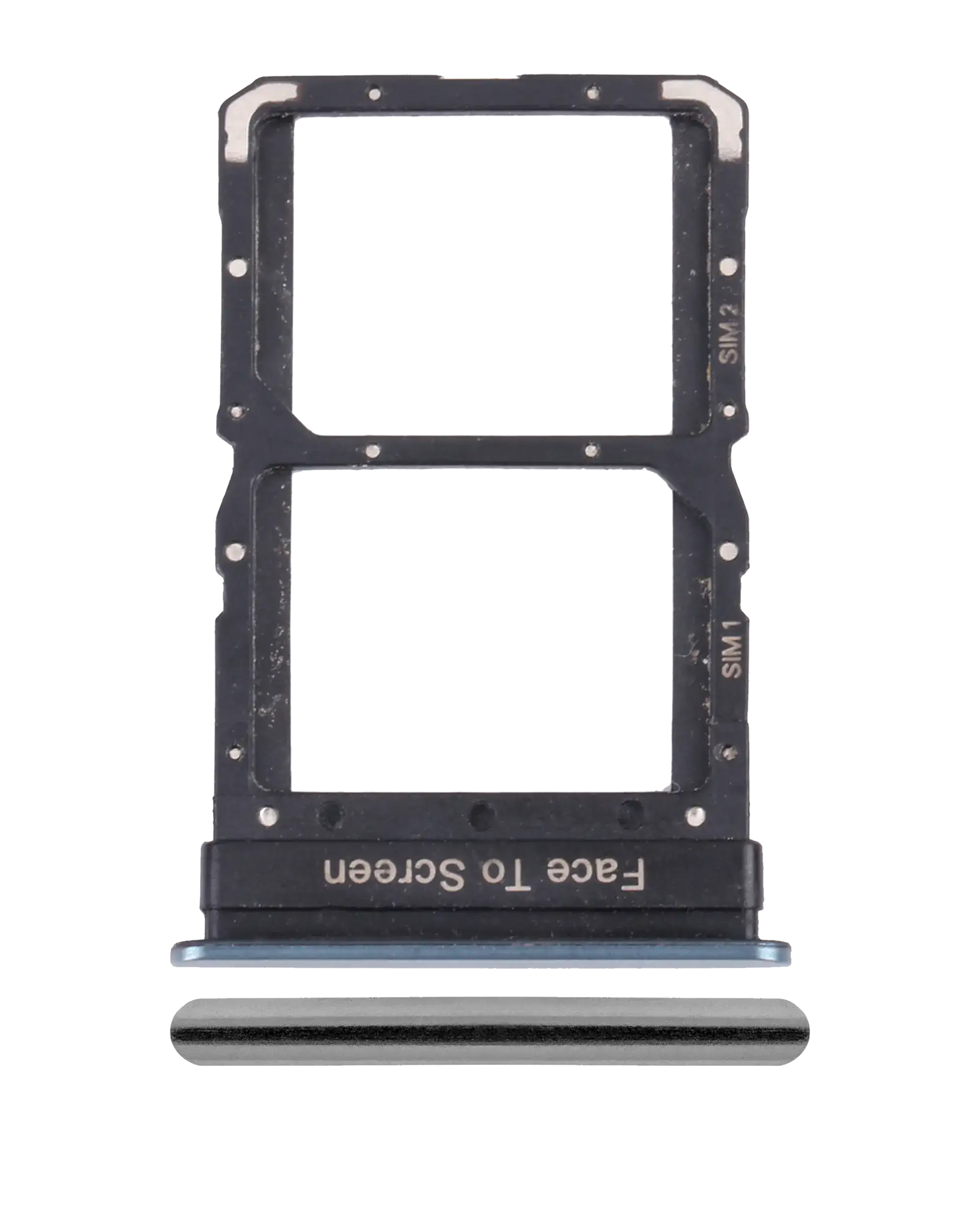 Dual Sim Card Tray For Xiaomi Mi 10 Lite 5G (Dream White) - replacement part product image SKU 107082114826 - image 1