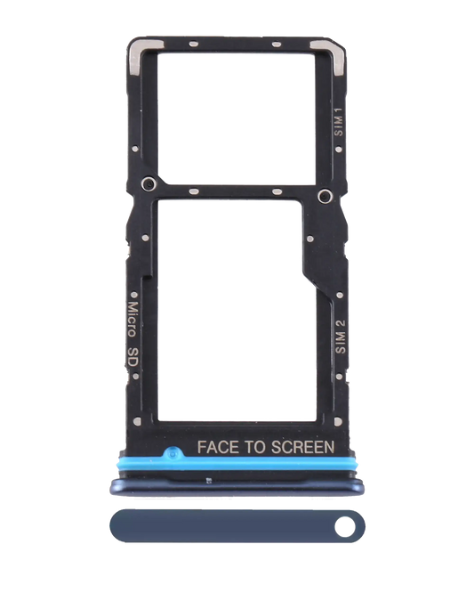Dual Sim Card Tray For Xiaomi Mi 10T Lite 5G / Note 9 Pro 5G (Atlantic Blue) - replacement part product image SKU 107082114821 - image 1