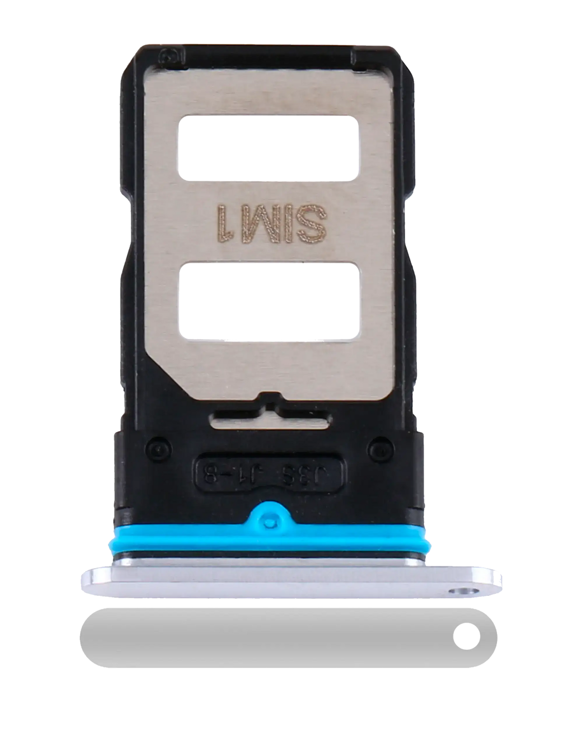 Dual Sim Card Tray For Xiaomi Mi 10T Pro 5G / Mi 10T 5G / K30S (Lunar Silver) - replacement part product image SKU 107082104922 - image 1