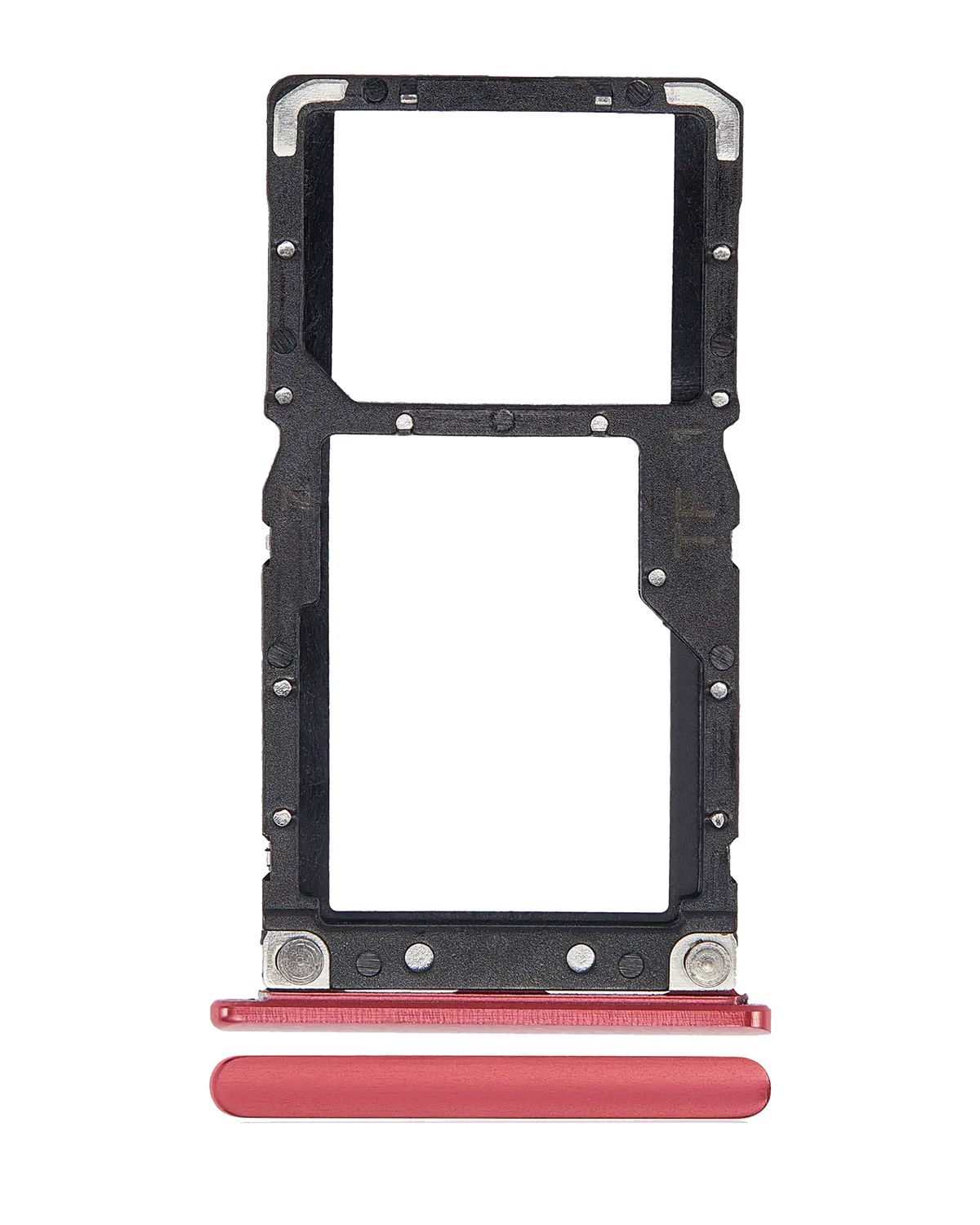 Dual Sim Card Tray For Xiaomi Mi 8 Lite (Red) - replacement part product image SKU 107082121125 - image 1