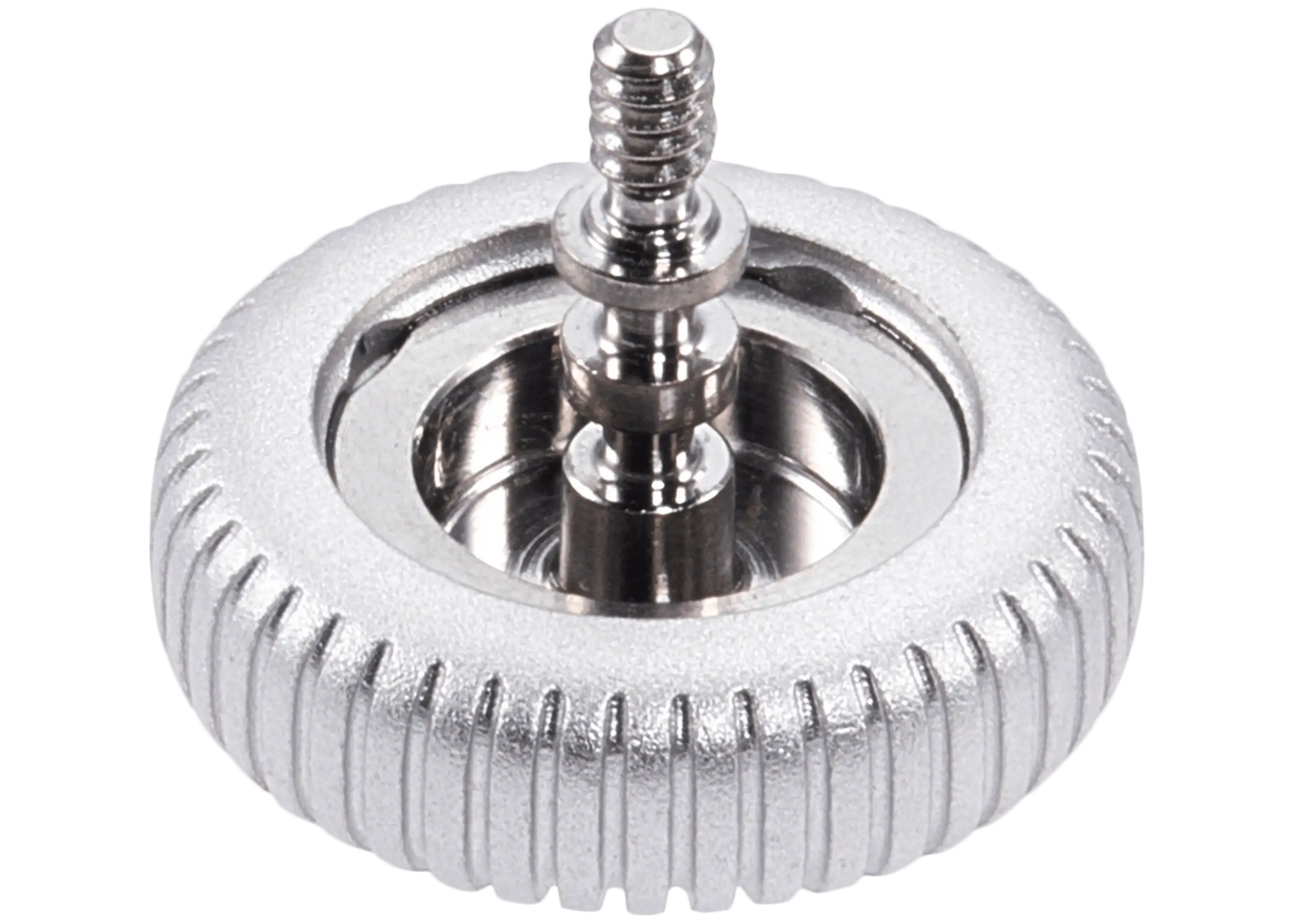 Crown Nut For Watch Series SE (1st / 2nd Gen) (40MM / 44MM) (GPS Version) (Silver)