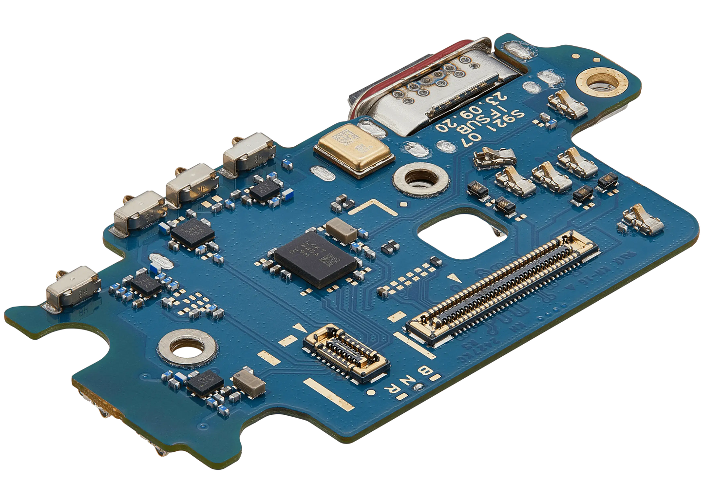 Charging Port Board With Sim Card Reader For Samsung Galaxy S24 5G (S921N) (Korean Version) (Premium)