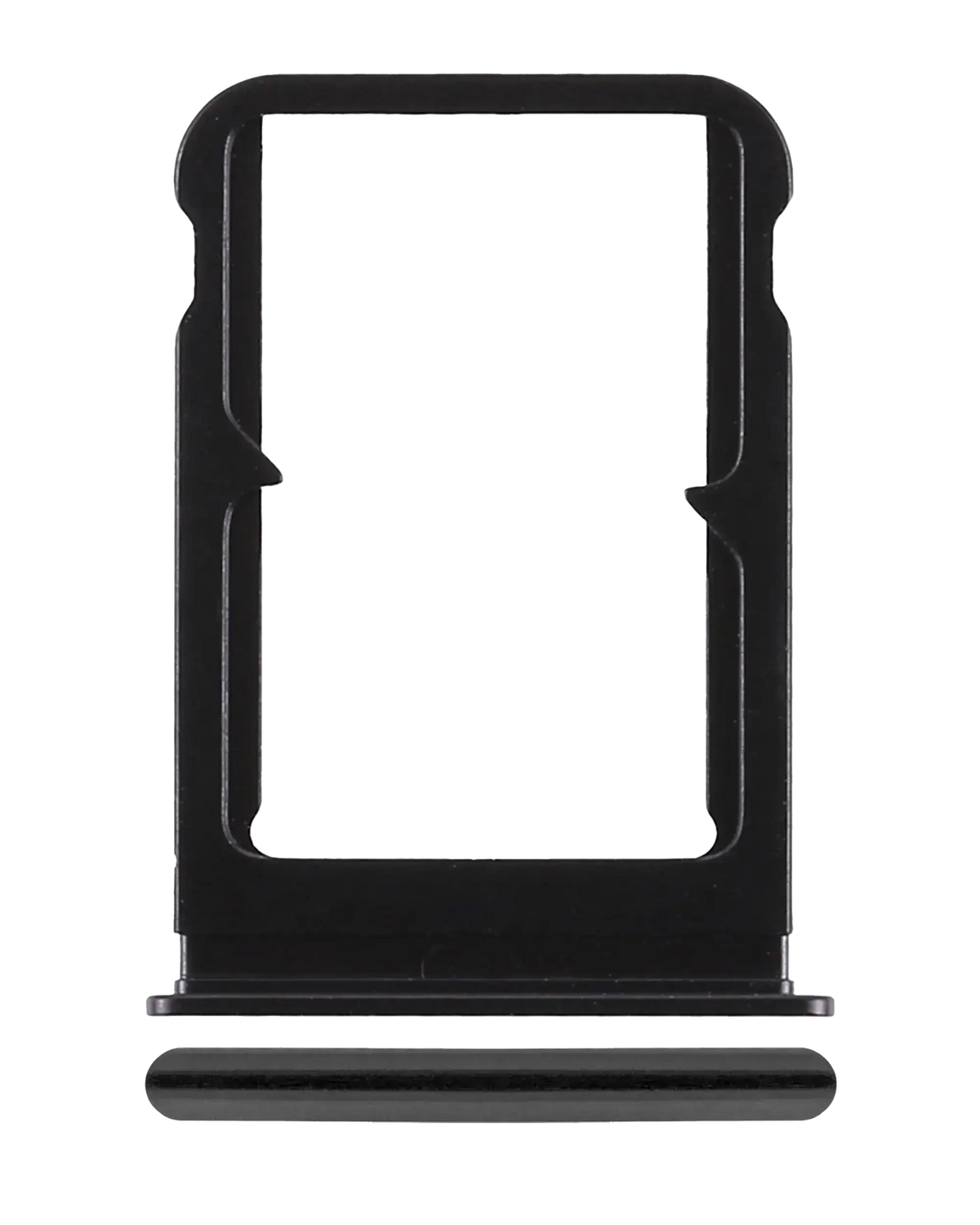 Dual Sim Card Tray For Xiaomi Mi 8 (Black) - replacement part product image SKU 107082068821 - image 1