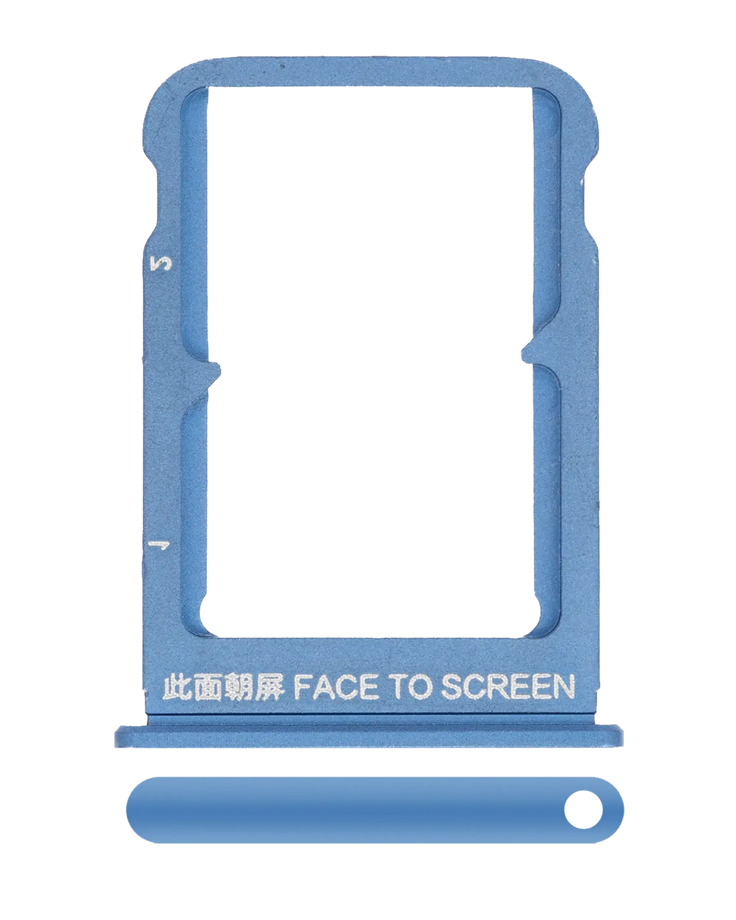 Sim Card Tray For Xiaomi Mi 9 (Ocean Blue) - replacement part product image SKU 107082070226 - image 1