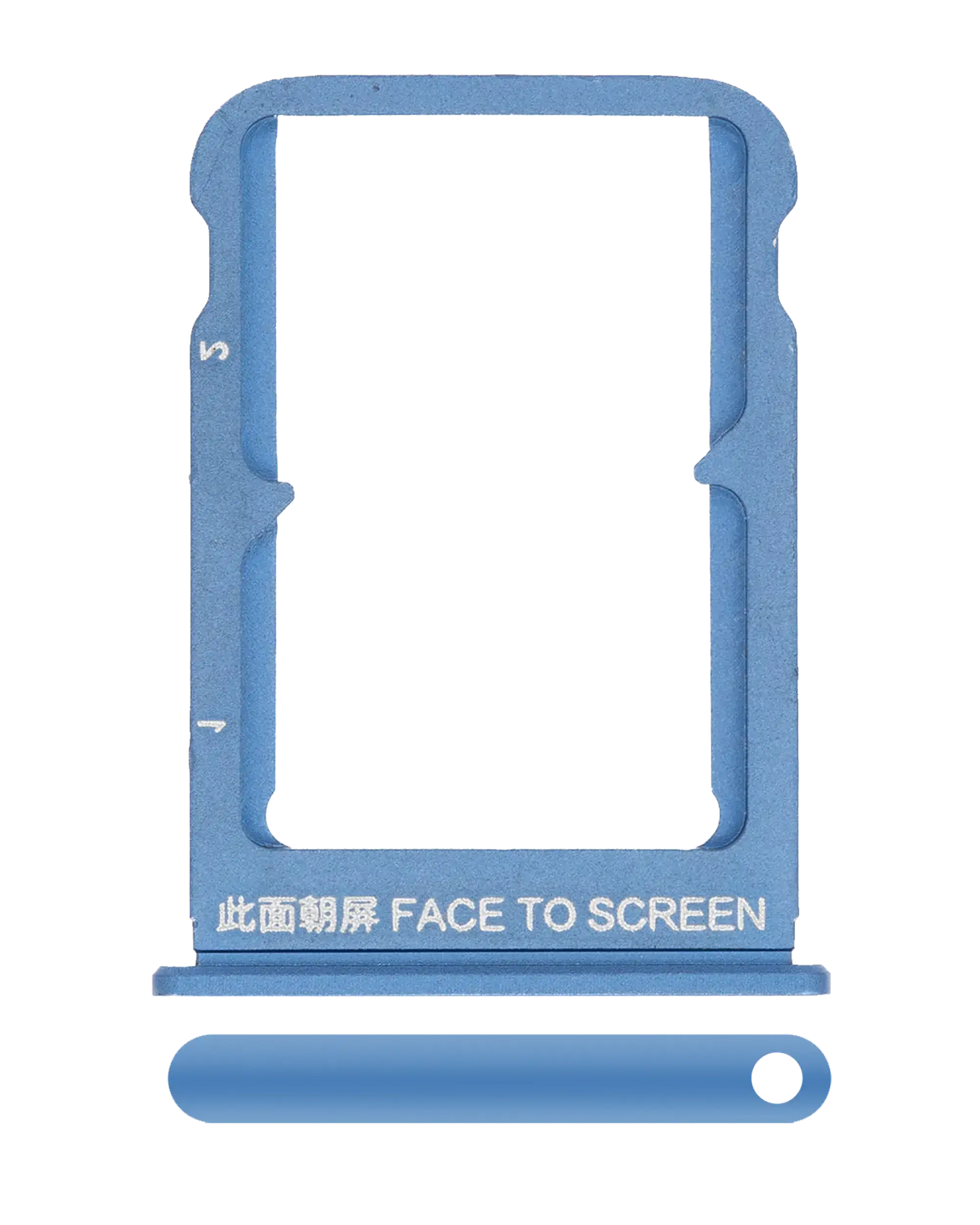 Sim Card Tray For Xiaomi Mi 9 (Ocean Blue) - replacement part product image SKU 107082070226 - image 1