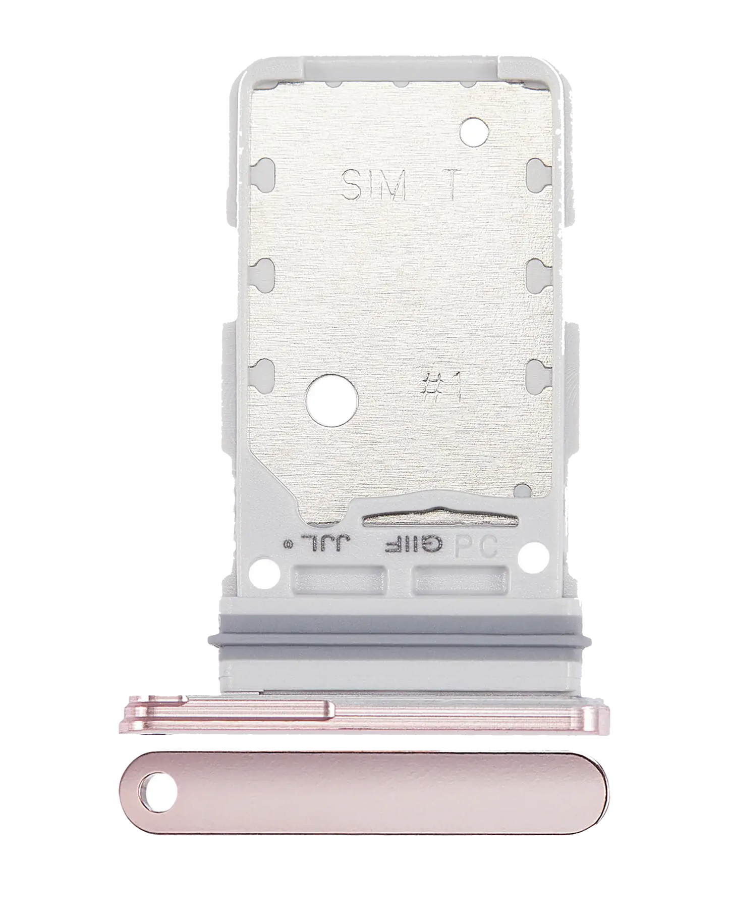 Dual Sim Card Tray For Samsung Galaxy S21 Plus (Phantom Pink)