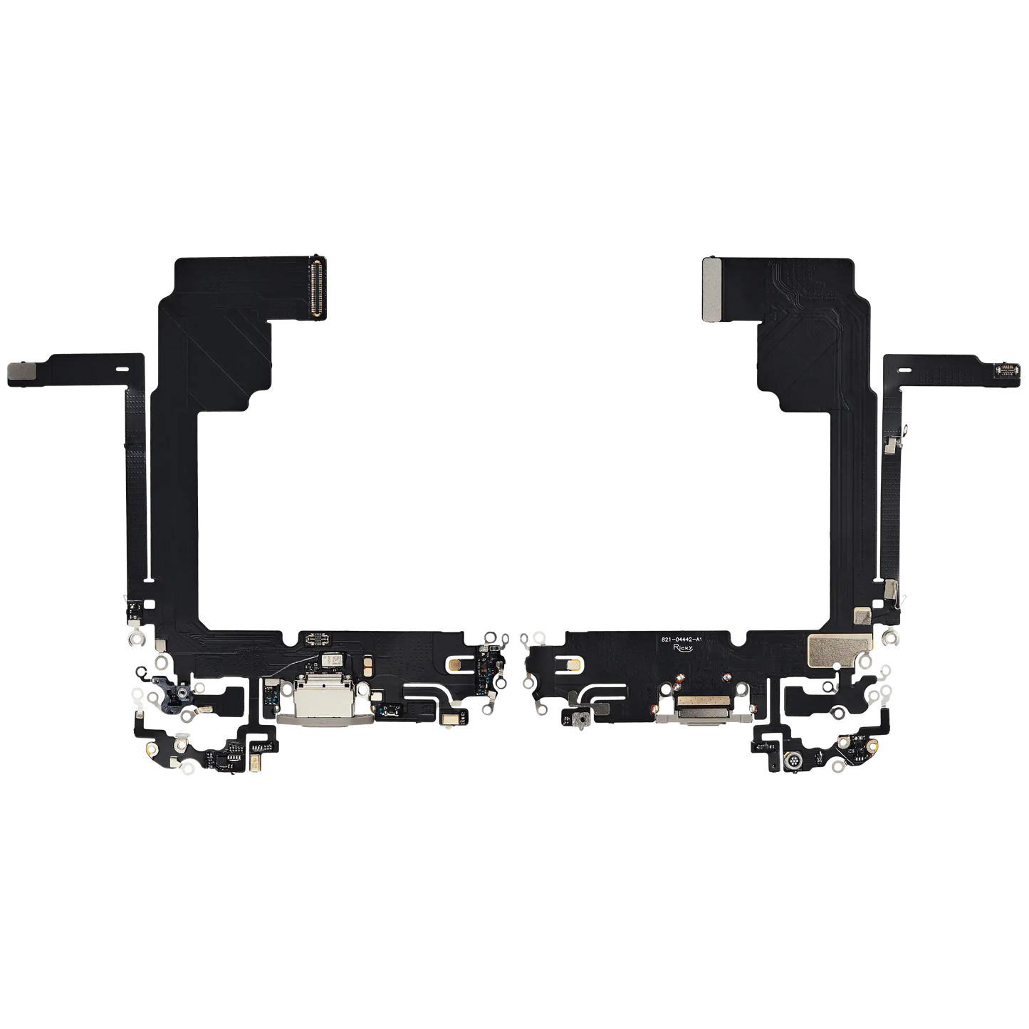 Charging Port Flex Cable For iPhone 15 Pro Max (Aftermarket Plus) (Natural Titanium)