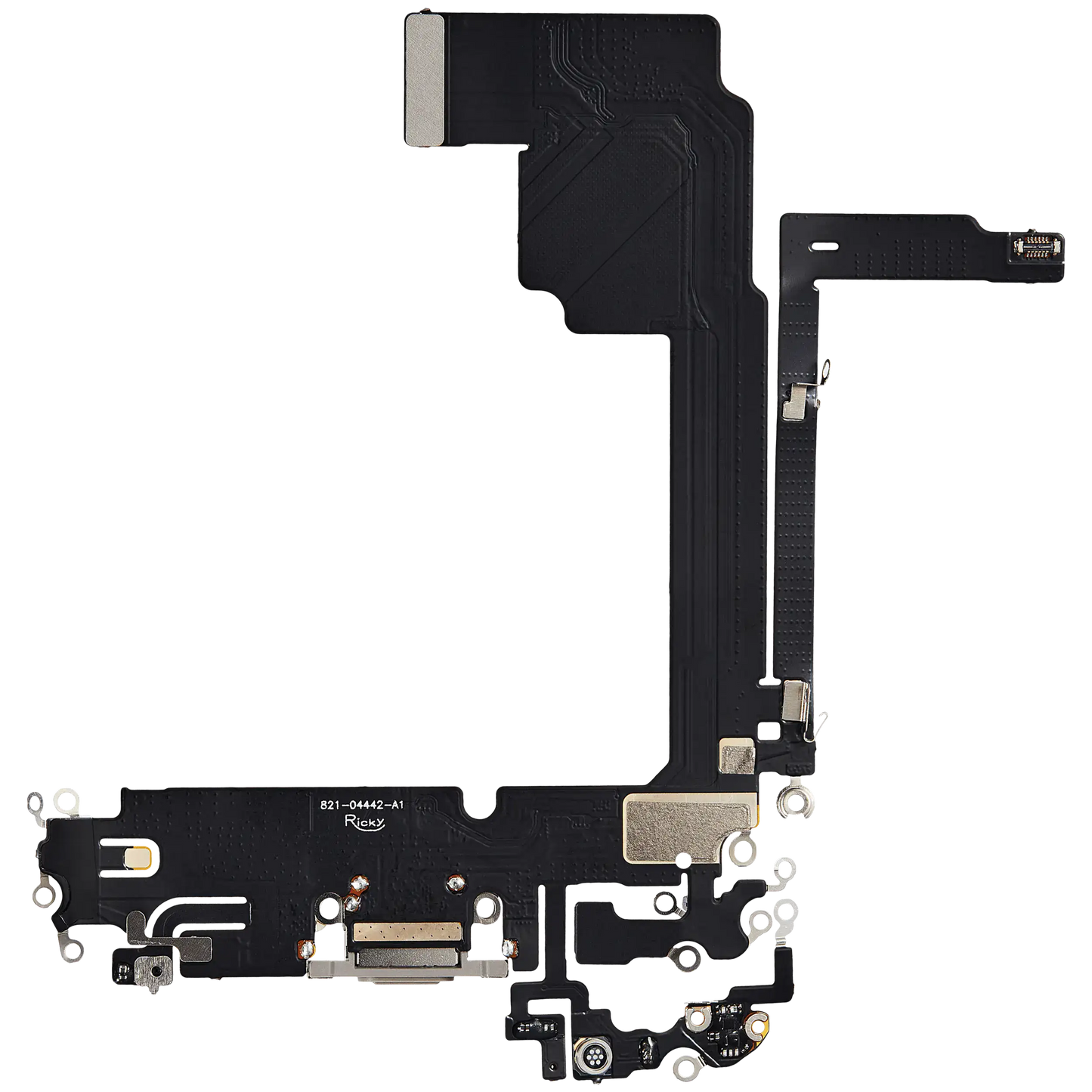Charging Port Flex Cable For iPhone 15 Pro Max (Aftermarket Plus) (Natural Titanium)