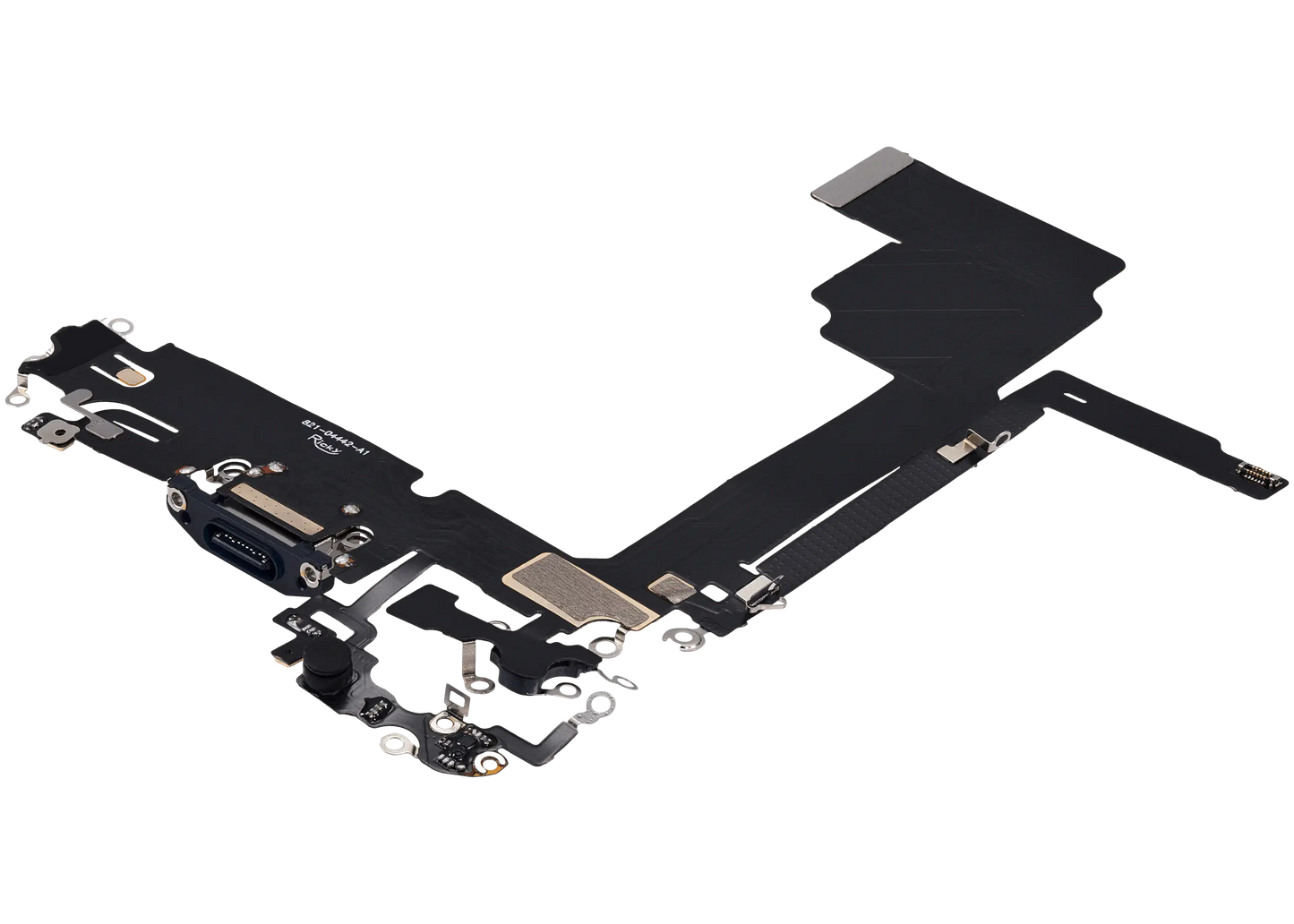 Charging Port Flex Cable For iPhone 15 Pro Max (Aftermarket Plus) (Blue Titanium)