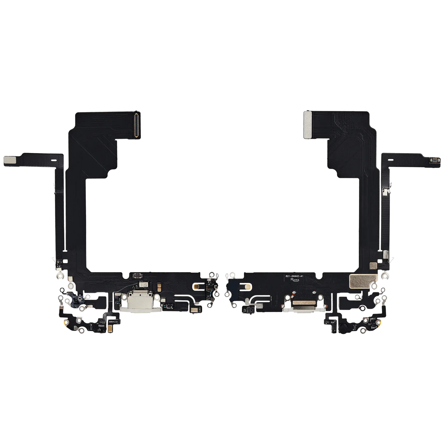 Charging Port Flex Cable For iPhone 15 Pro Max (Aftermarket Plus) (White Titanium)