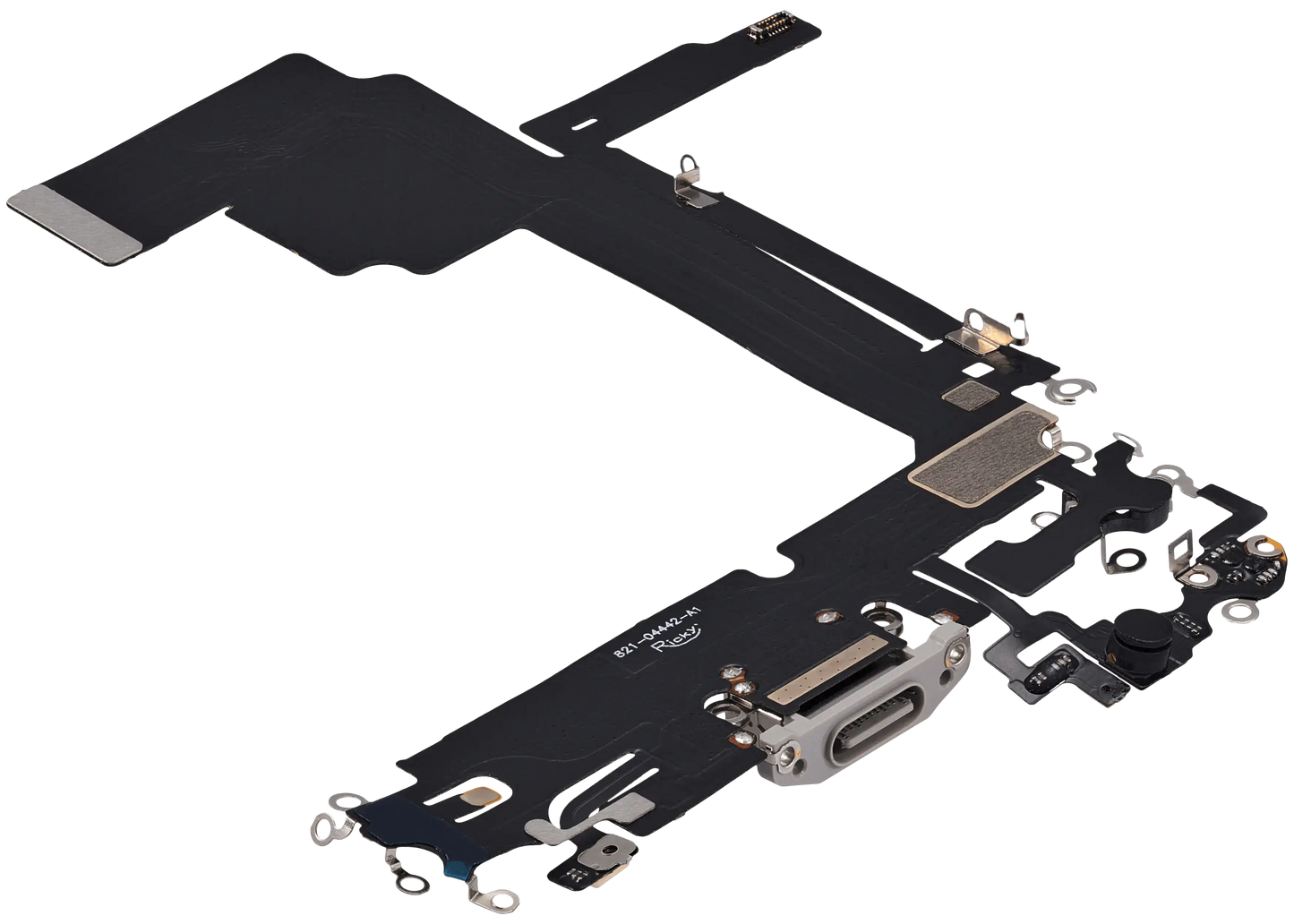 Charging Port Flex Cable For iPhone 15 Pro Max (Aftermarket Plus) (White Titanium)