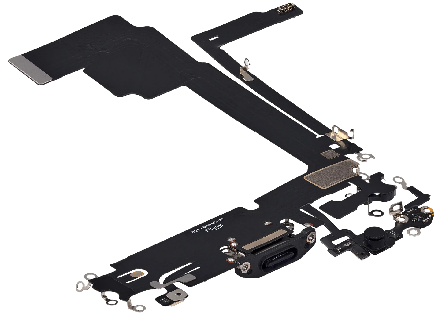 Charging Port Flex Cable For iPhone 15 Pro Max (Aftermarket Plus) (Black Titanium)