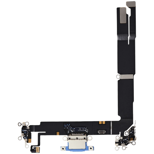 Charging Port Flex Cable For iPhone 16 Plus (Premium) (Ultramarine)